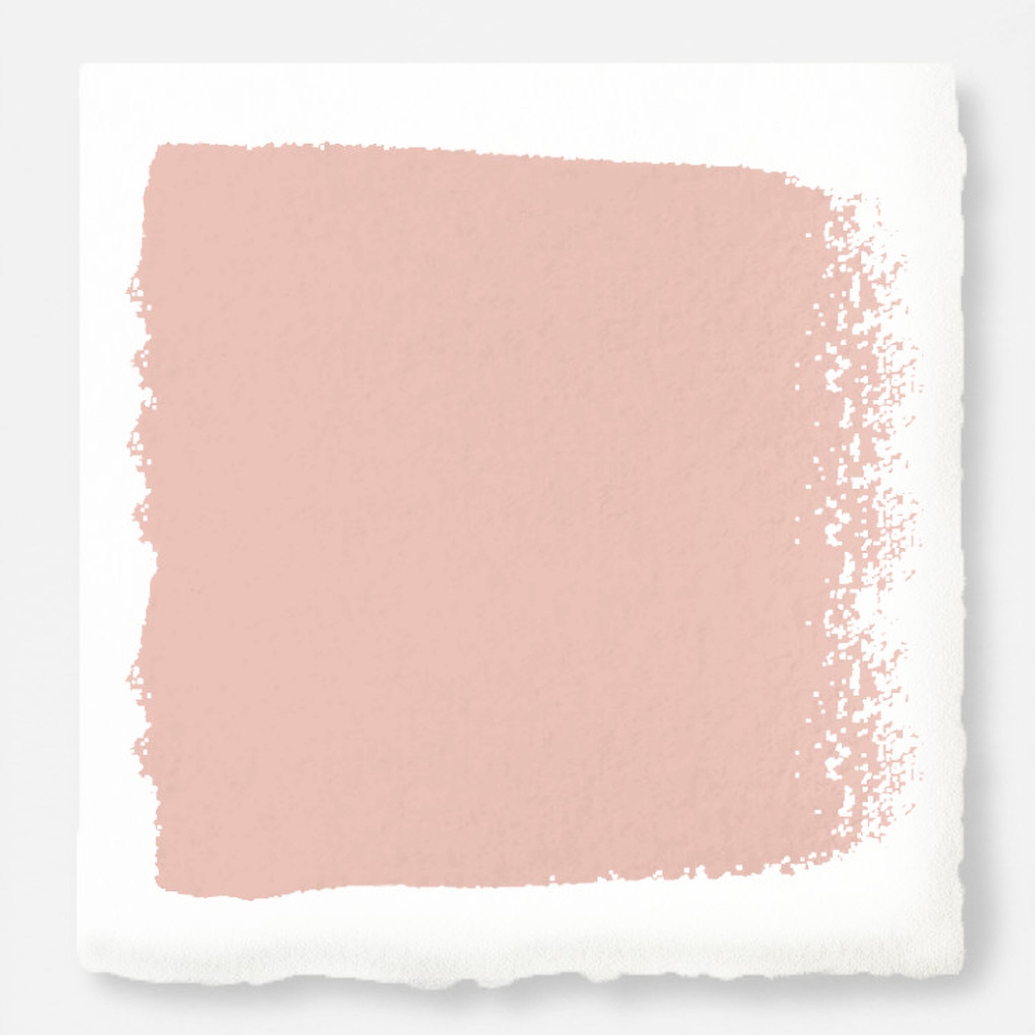 Muted salmon pink paint named cabbage rose