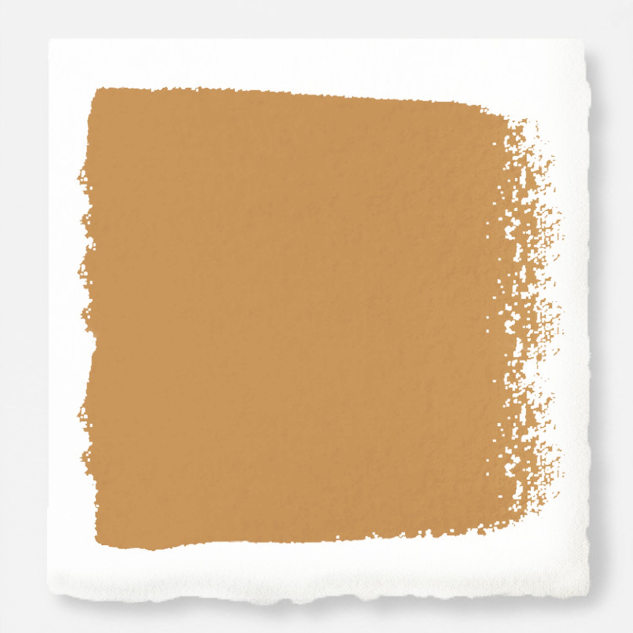 Rich ochre yellow paint named brushed clay