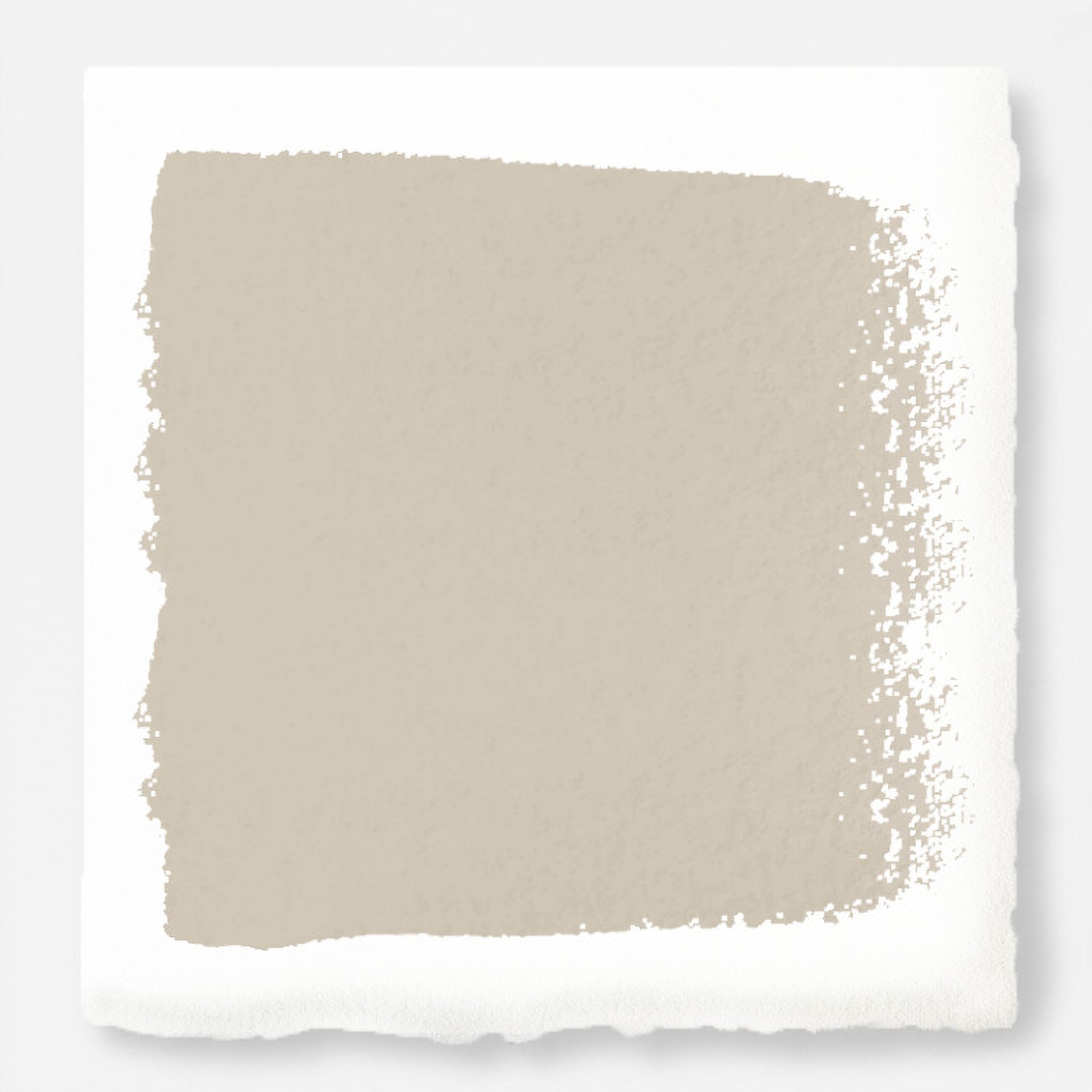 Dusty beige mixed with chalky tan paint named southern grown