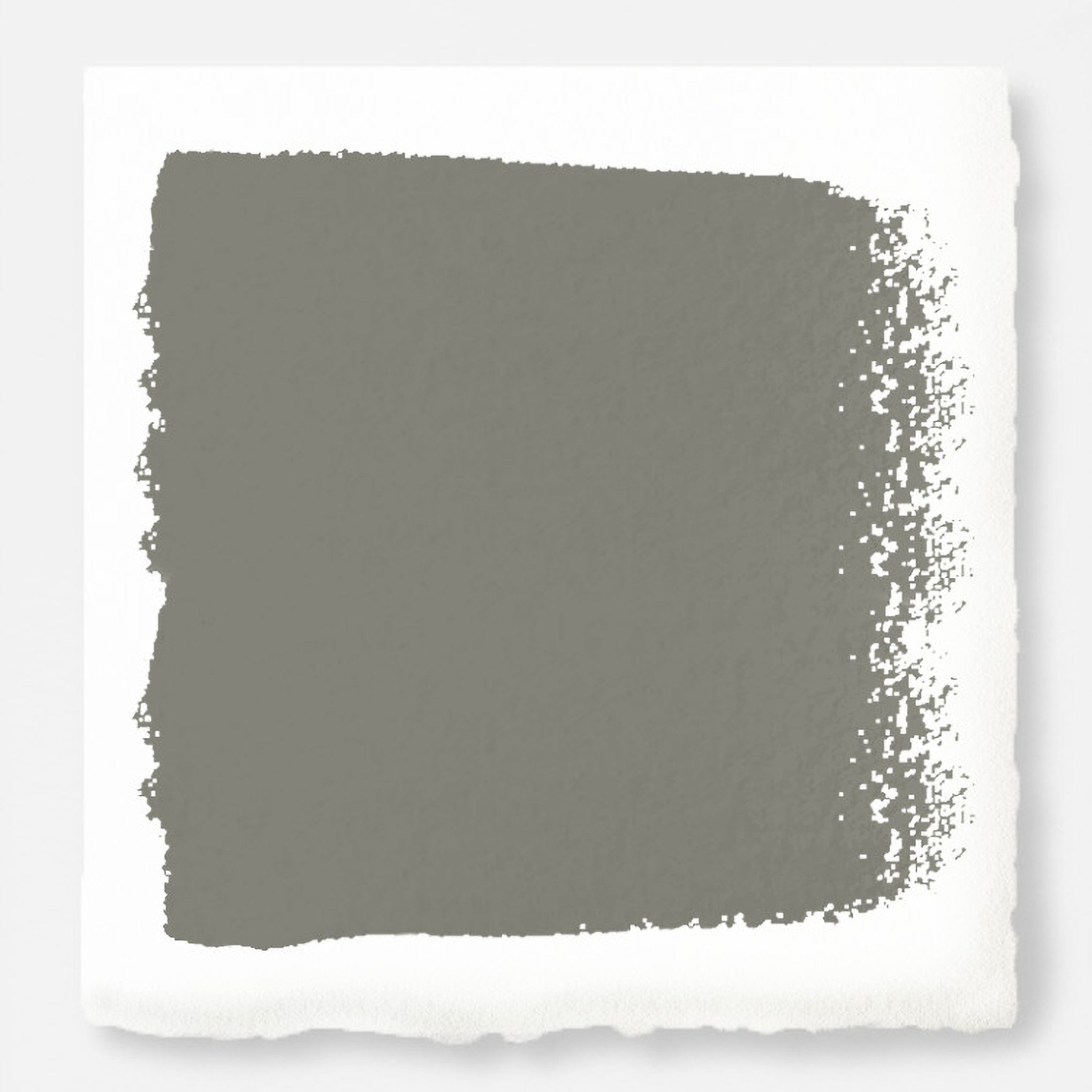 Gray with sage and olive green undertones paint named boutique gray