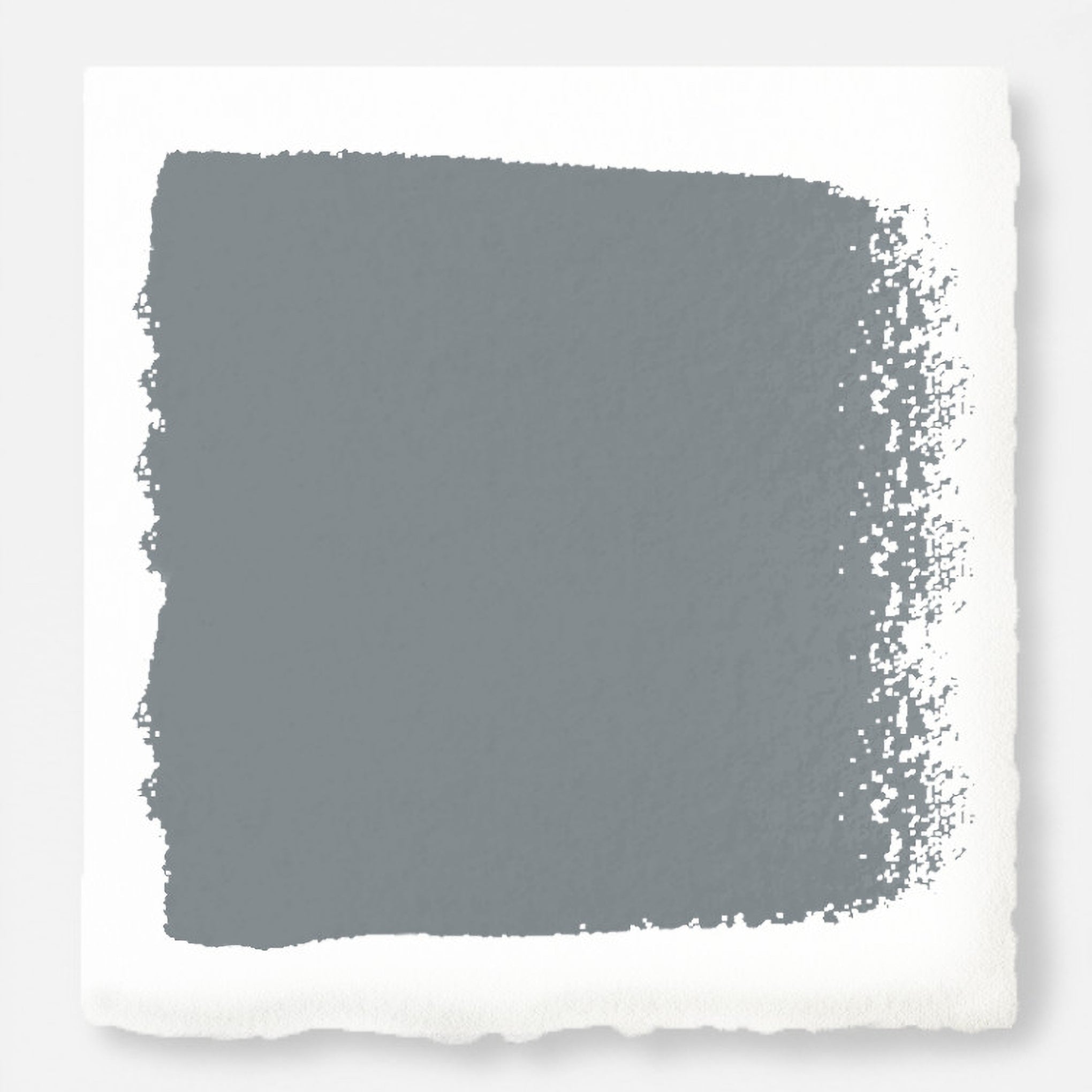 A dark gray with blue undertones paint named deep rock