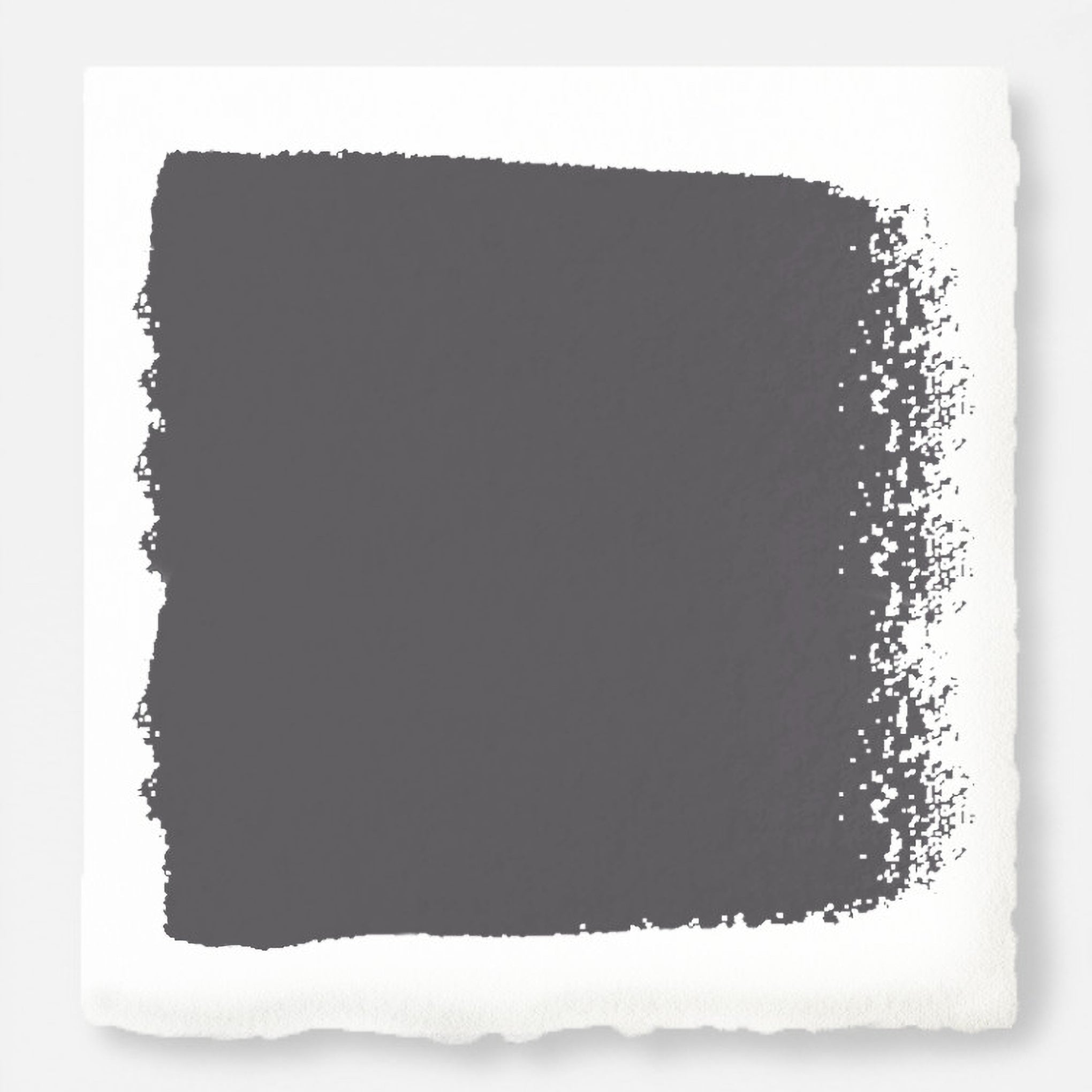 A dark charcoal gray paint named autumn gray