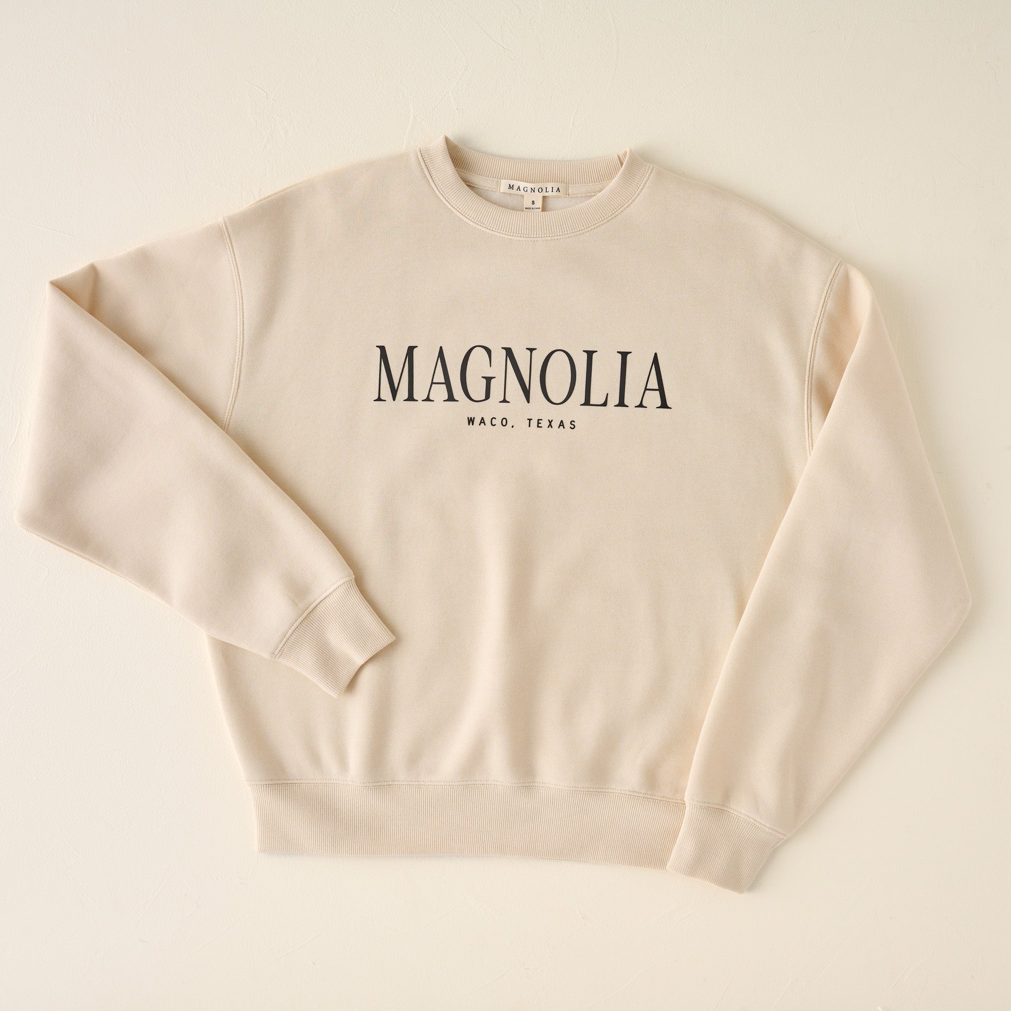Magnolia Ivory Soft Fleece Sweatshirt $64.00