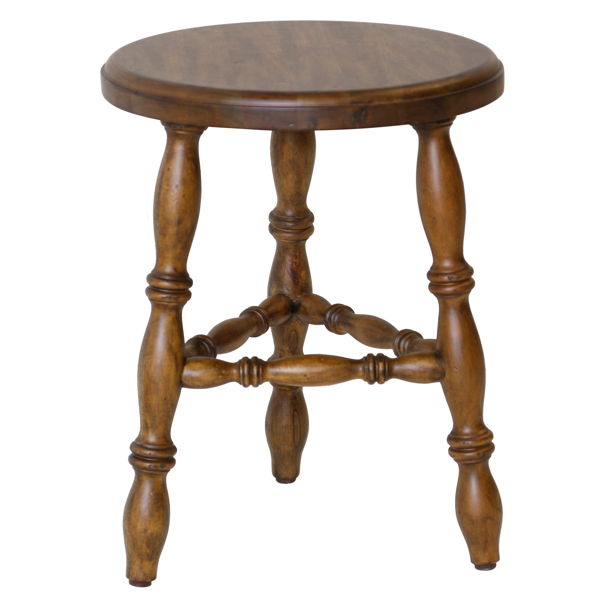 Lavinia Turned Leg Stool (short) $249.00