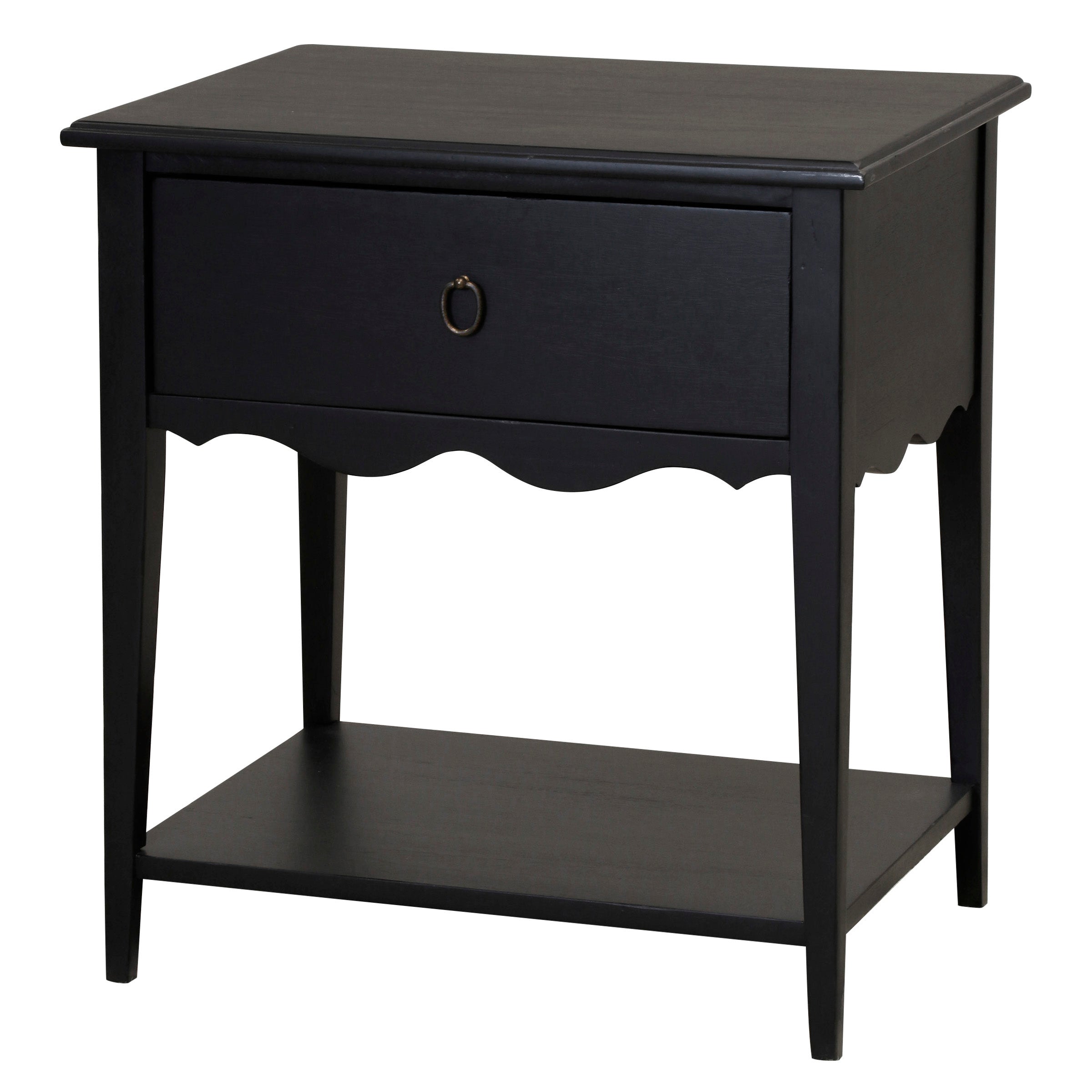 Black Laurel Nightstand