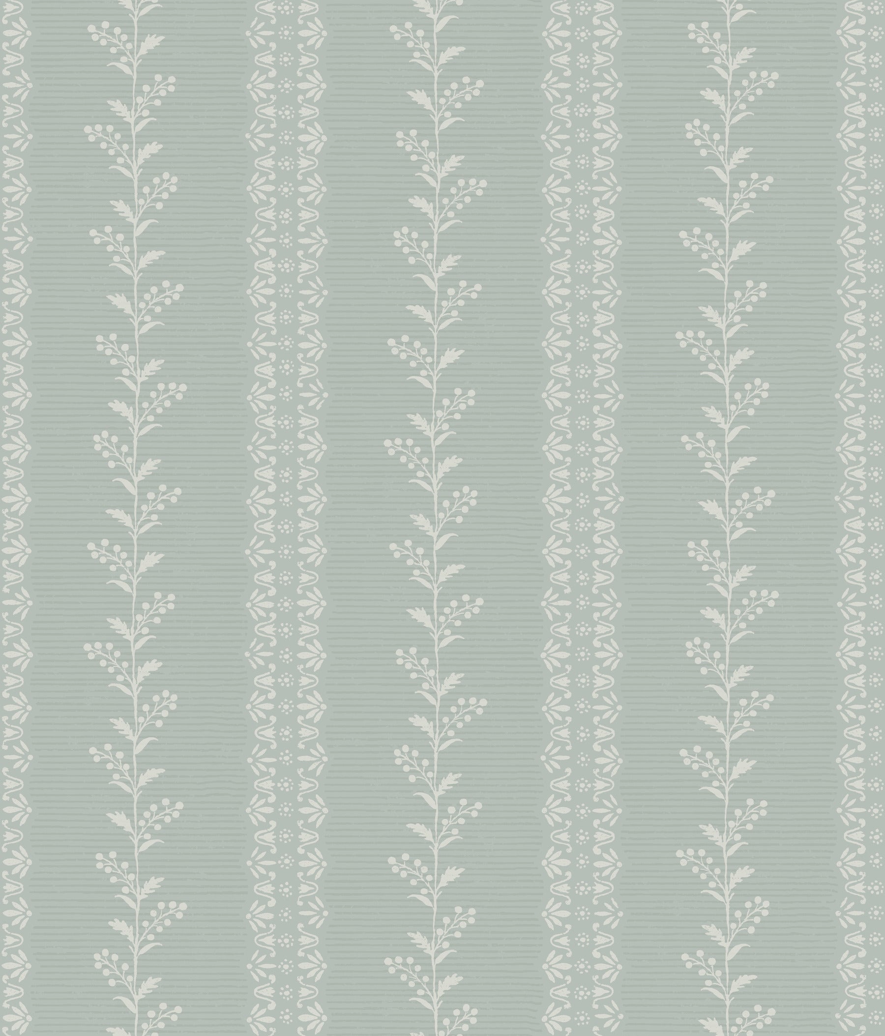 Everleigh Wallpaper in Sage