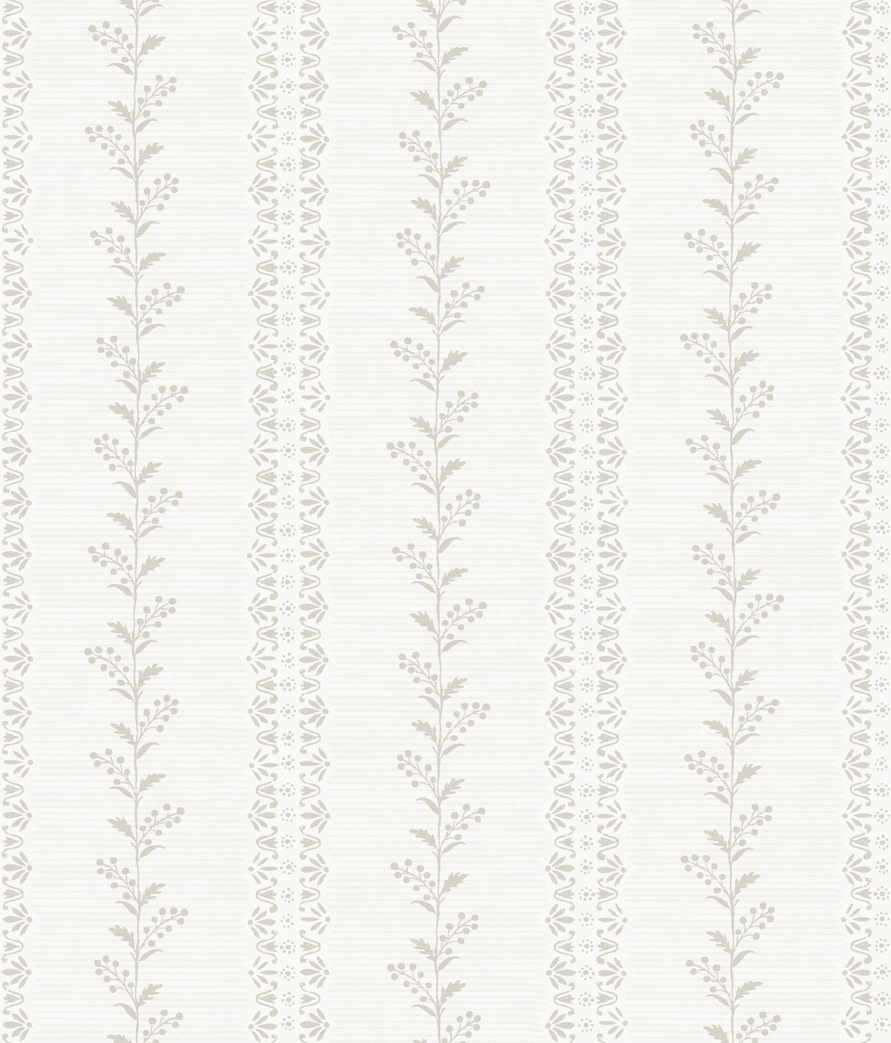 Everleigh Wallpaper in Grey