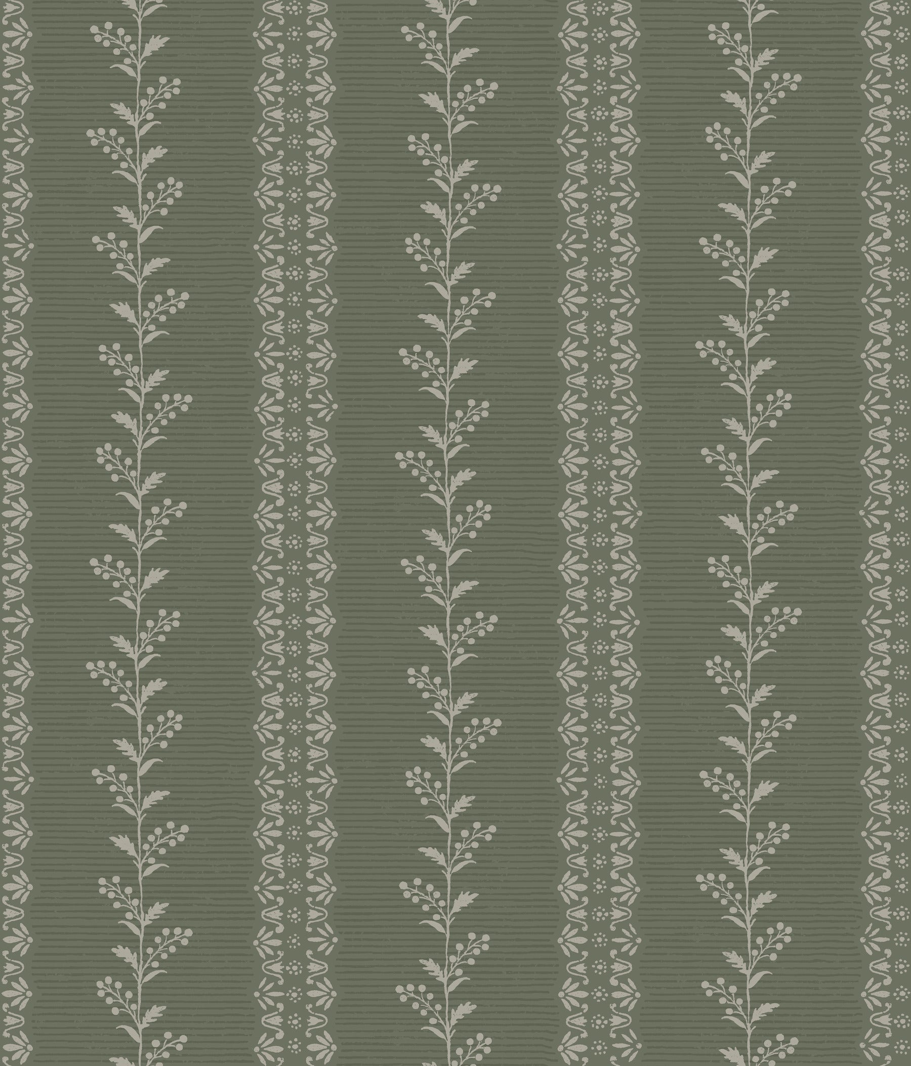 Everleigh Wallpaper in Pine