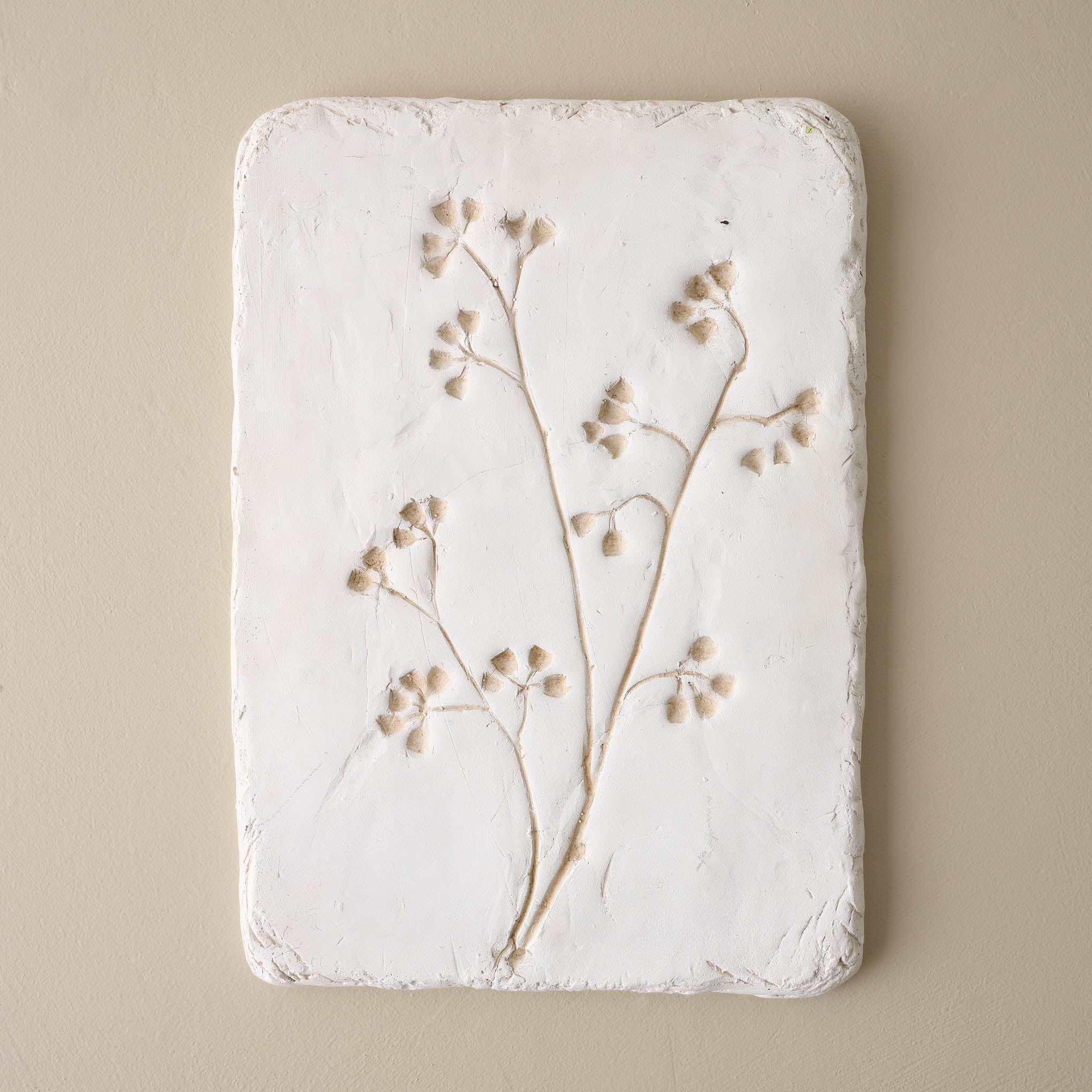 Pressed Flower Plaque berries