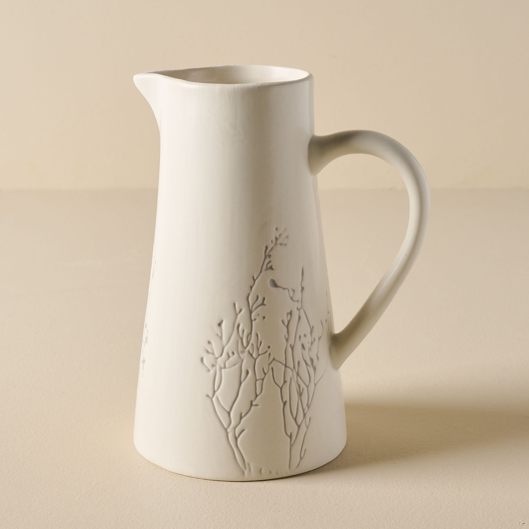 Pressed Flower Pitcher