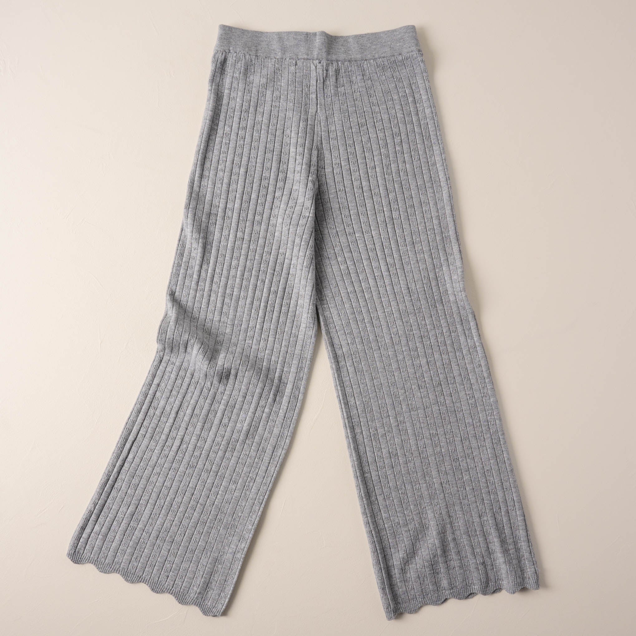 Pointelle French Grey Pant On sale for $39.99, discounted from $58.00