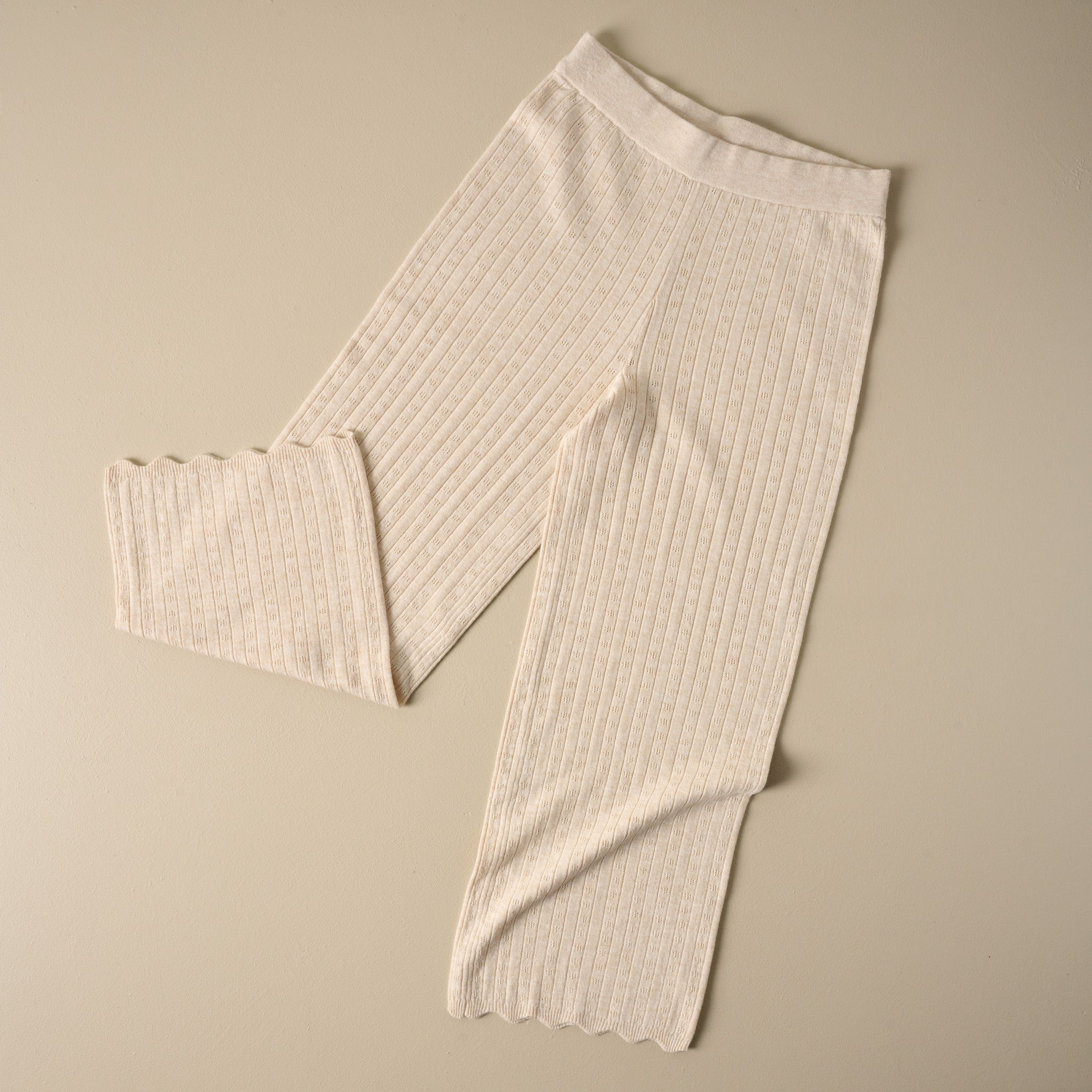 Pointelle Oatmeal Pant On sale for $39.99, discounted from $58.00