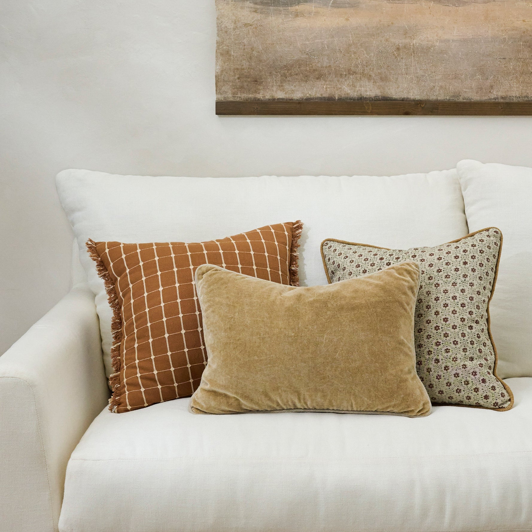 Oakley Russet Textured Grid Pillow Bundle $144.00