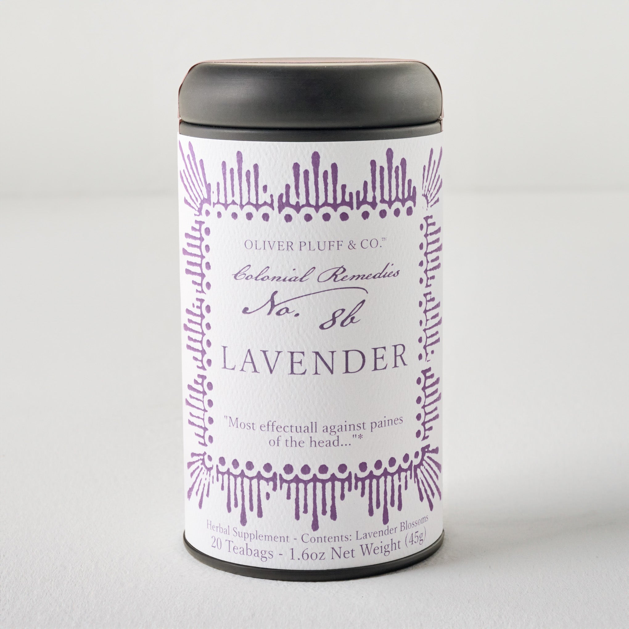 Oliver Pluff & Co. Pure Lavender Tea