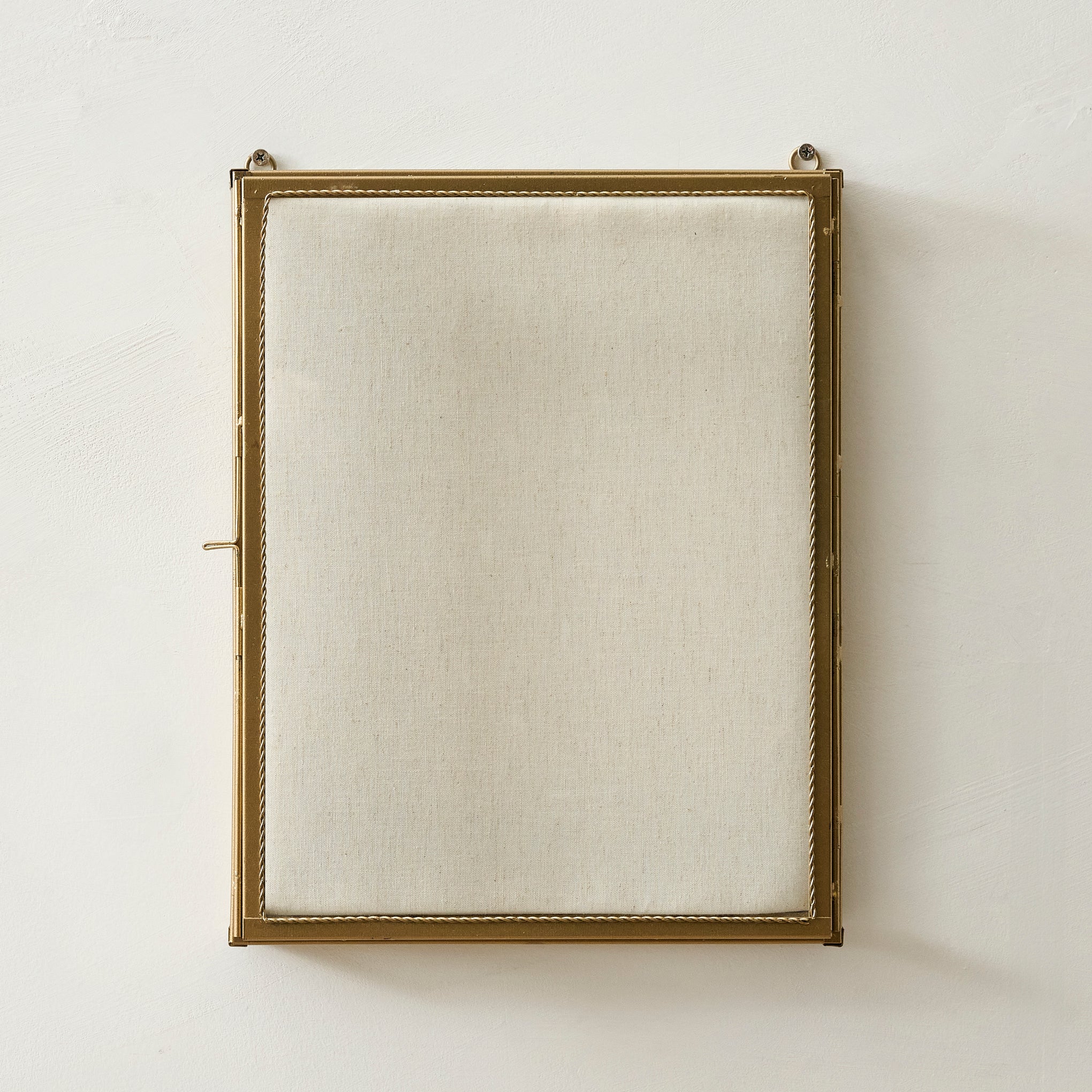 Small Your Story Brass Display Cabinet