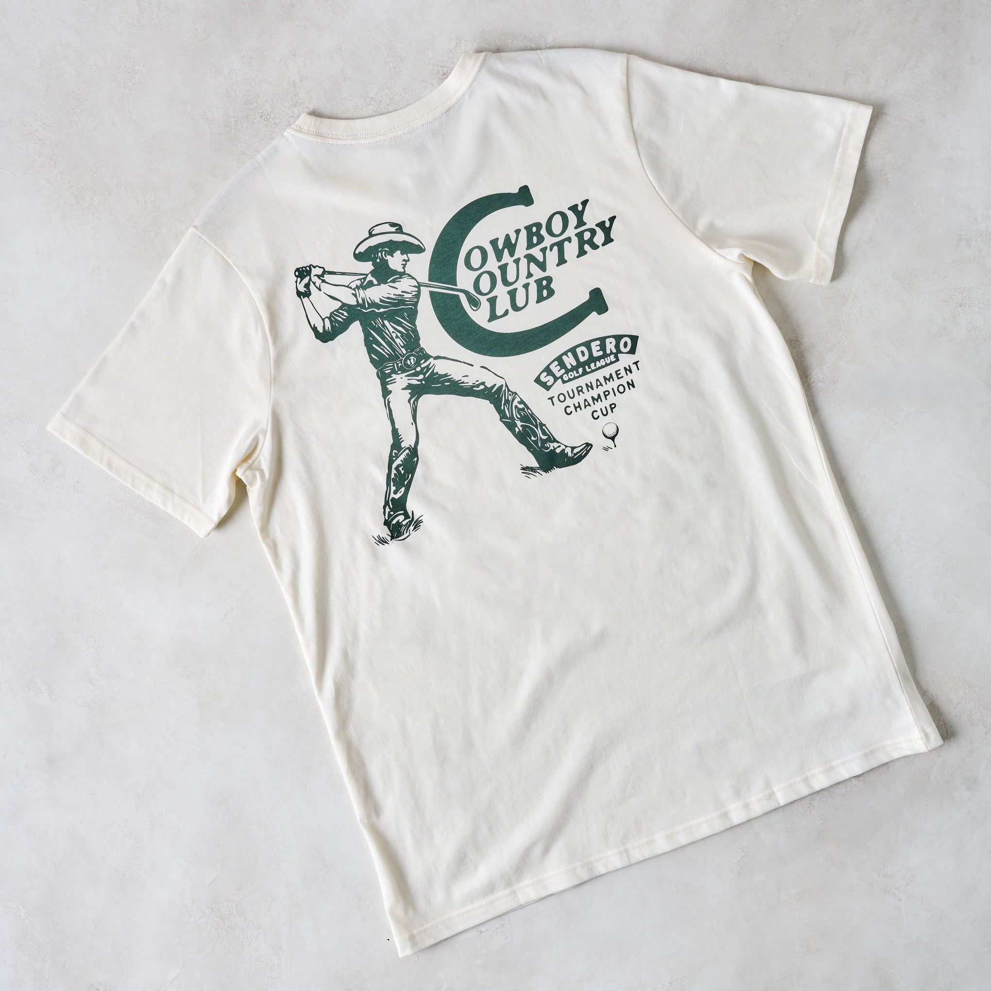 Sendero Cowboy Country Club T-Shirt back