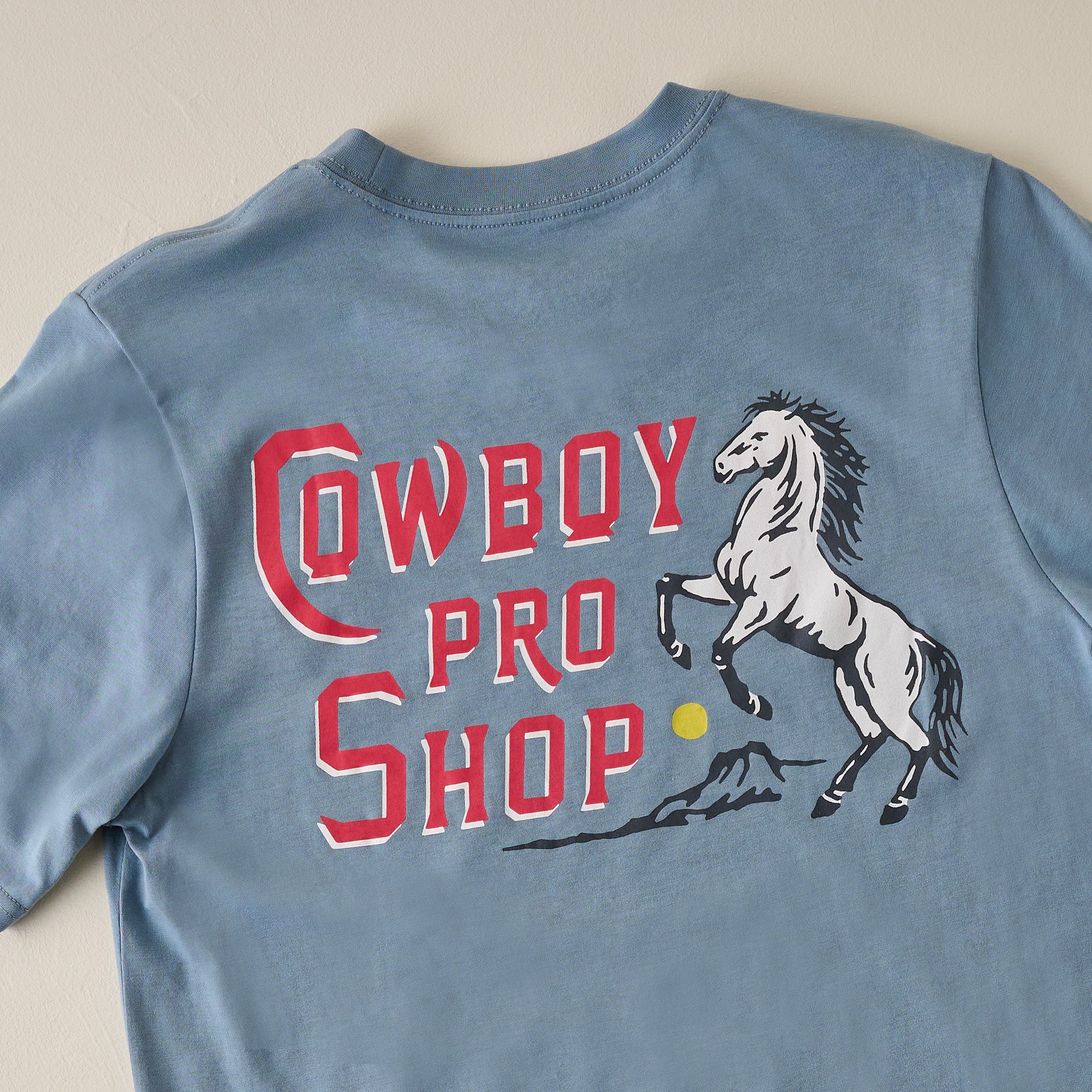 Cowboy Pro Shop T-Shirt back graphic $34.00