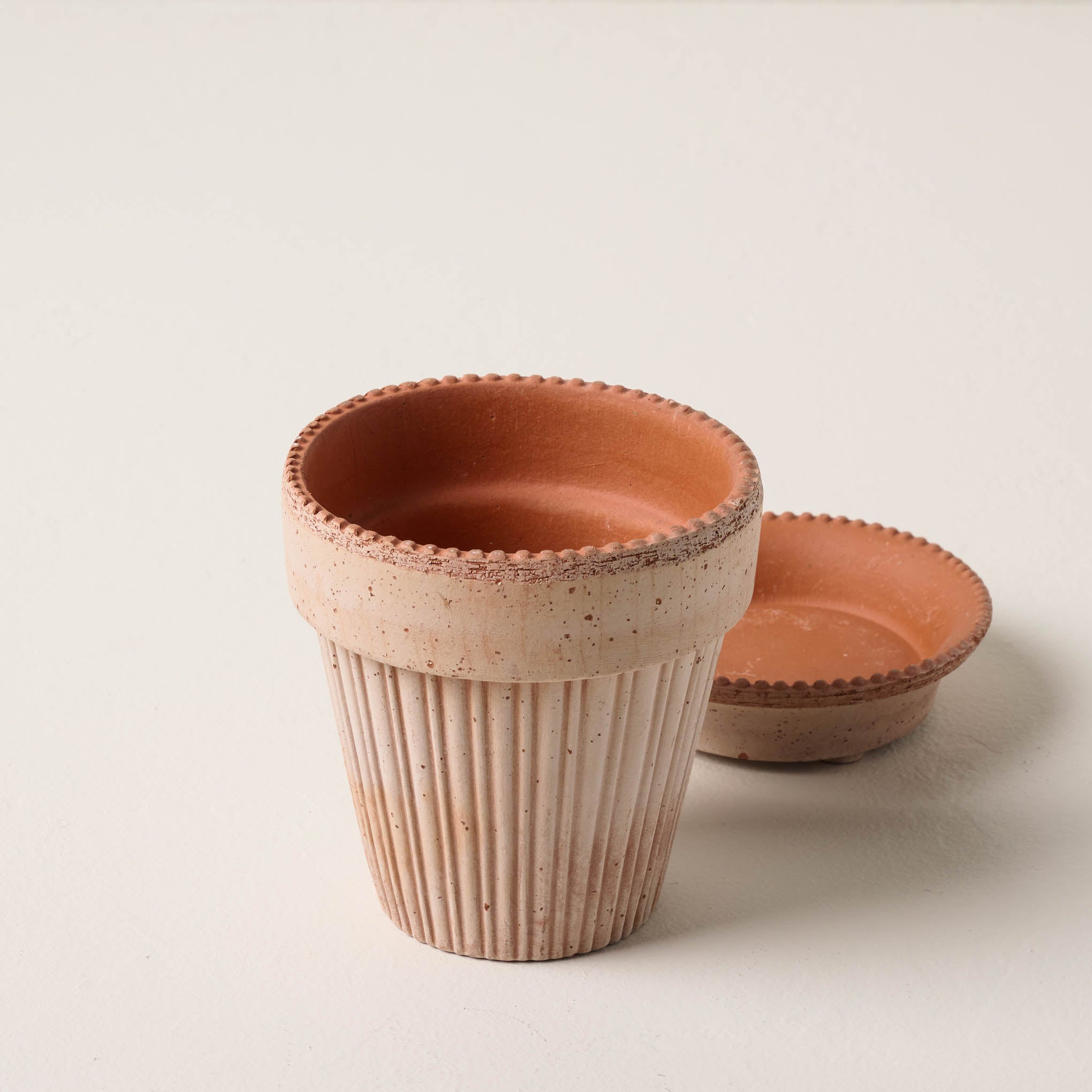 Terracotta Dotted Bergs Pot