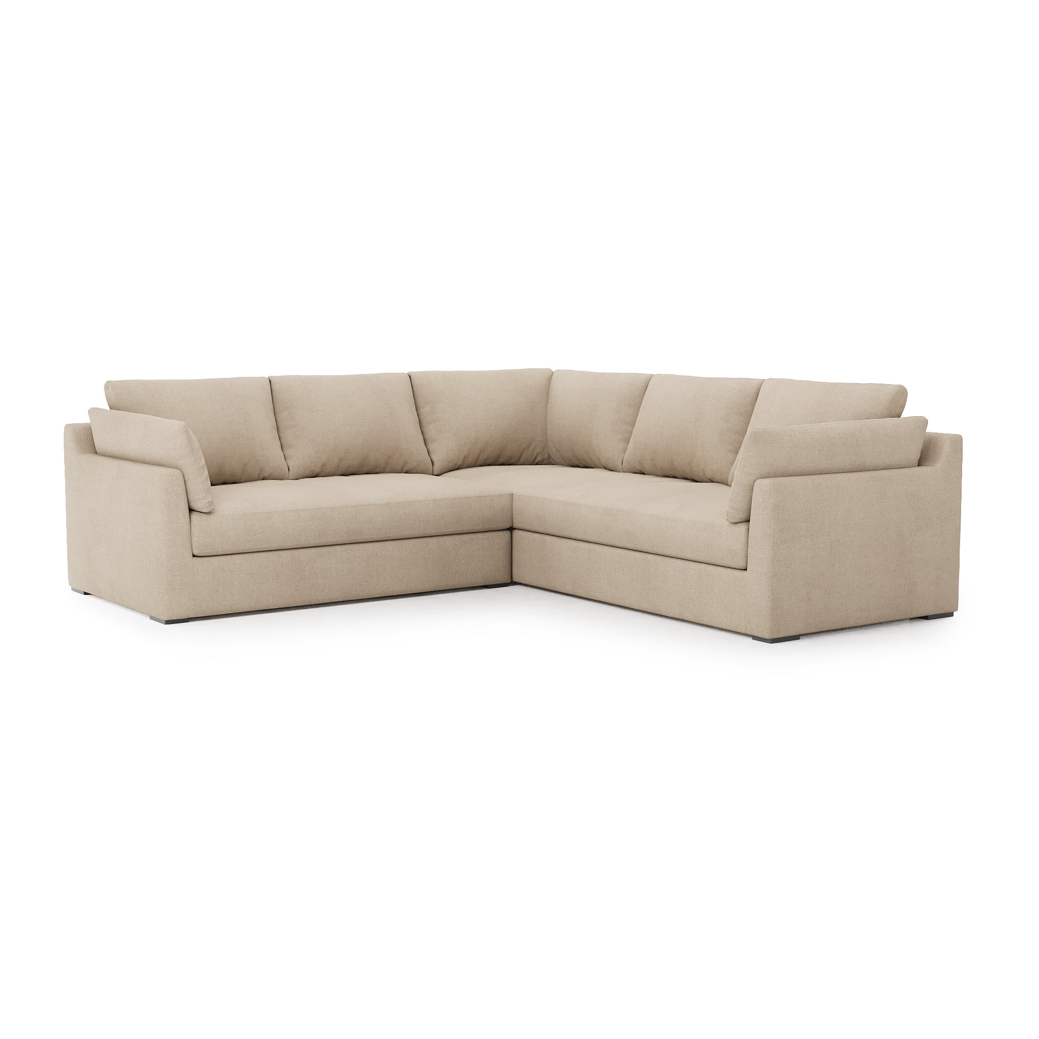 Serene Sectional natural linen 