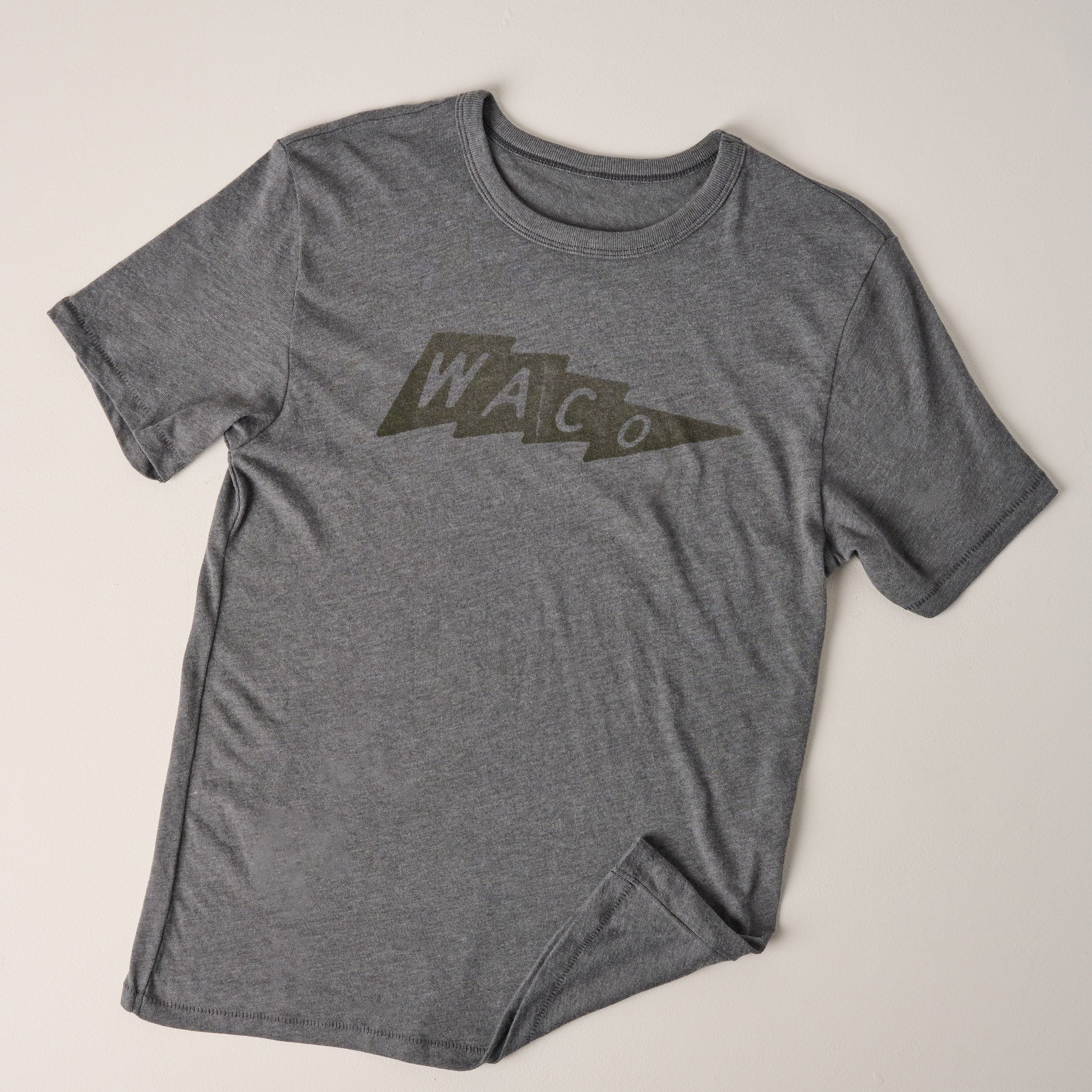 Front of Waco Bolt Tee