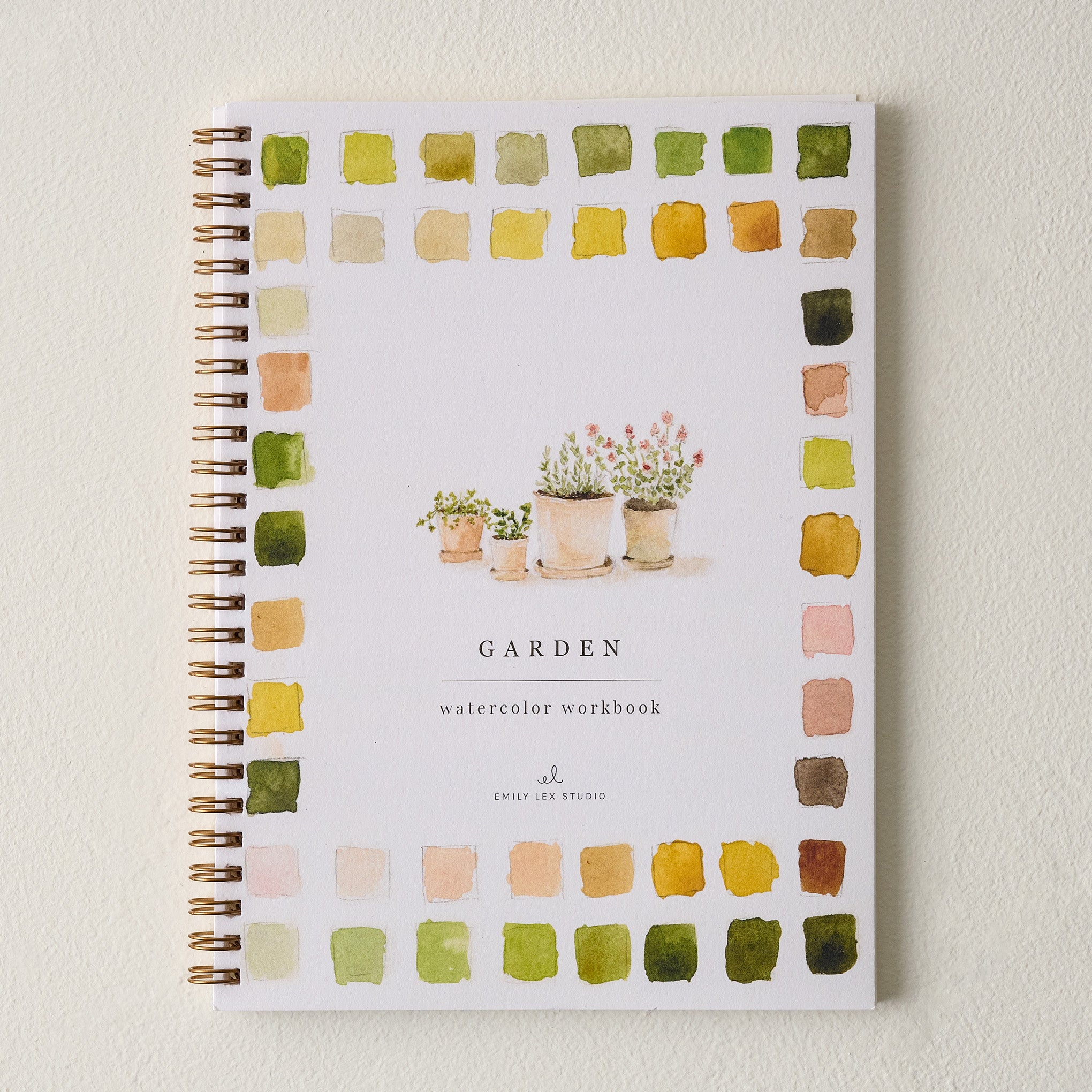 Garden Watercolor Workbook $24.00