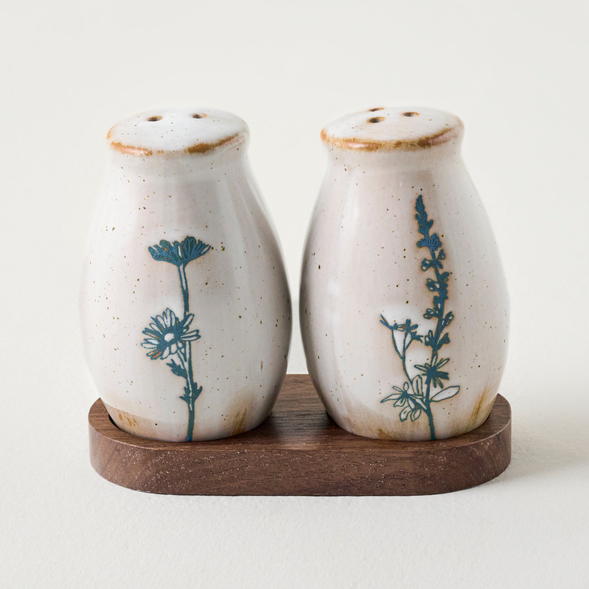 Francie Floral Salt + Pepper Set $18.00