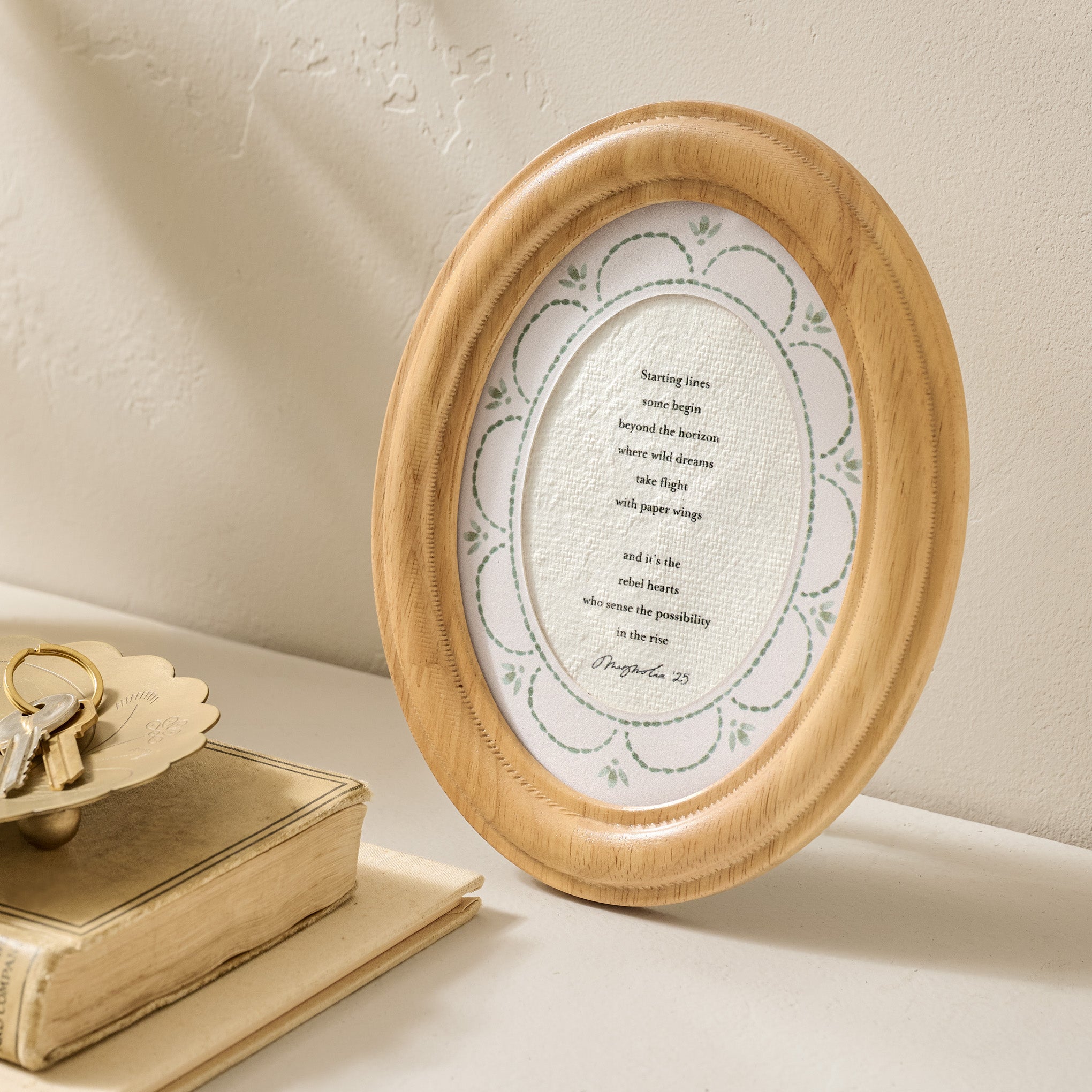 Take Flight Framed Poem