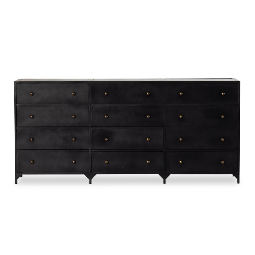 Brady 12 Drawer Dresser front view $3899.00