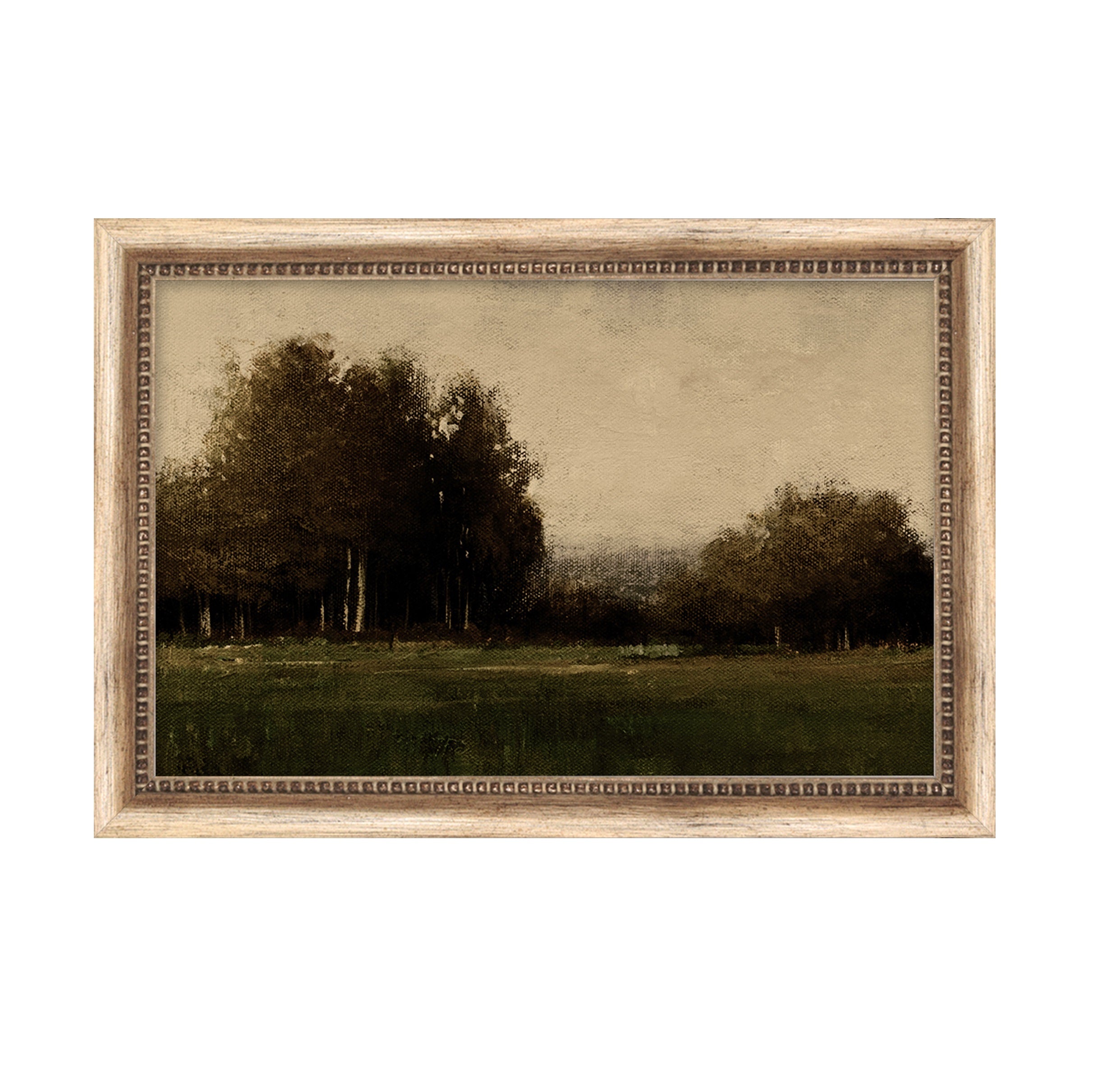 framed wall art called Petite Quiet Field $148.00