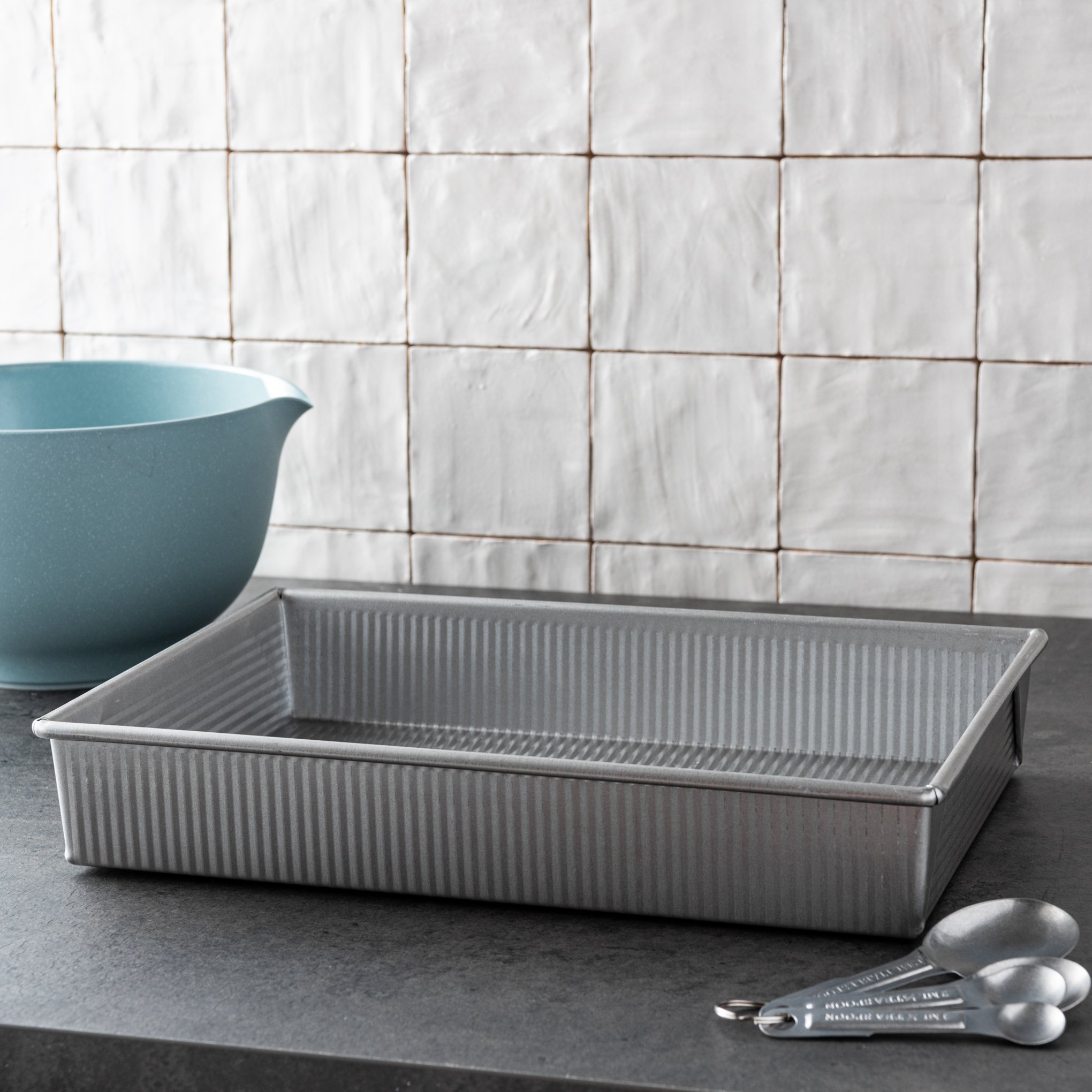 magnolia branded non-stick steel baking pan $30.00