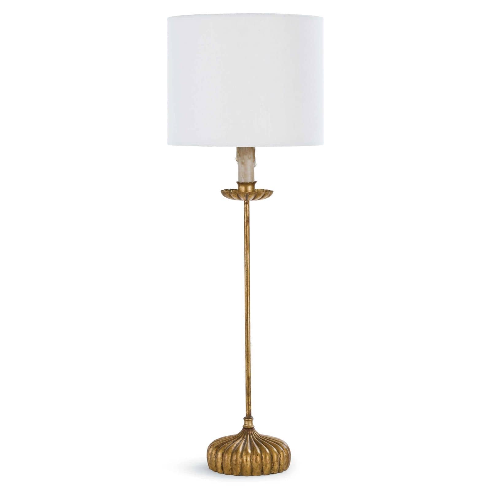 Clove Table Lamp with natural linen shade $275.00