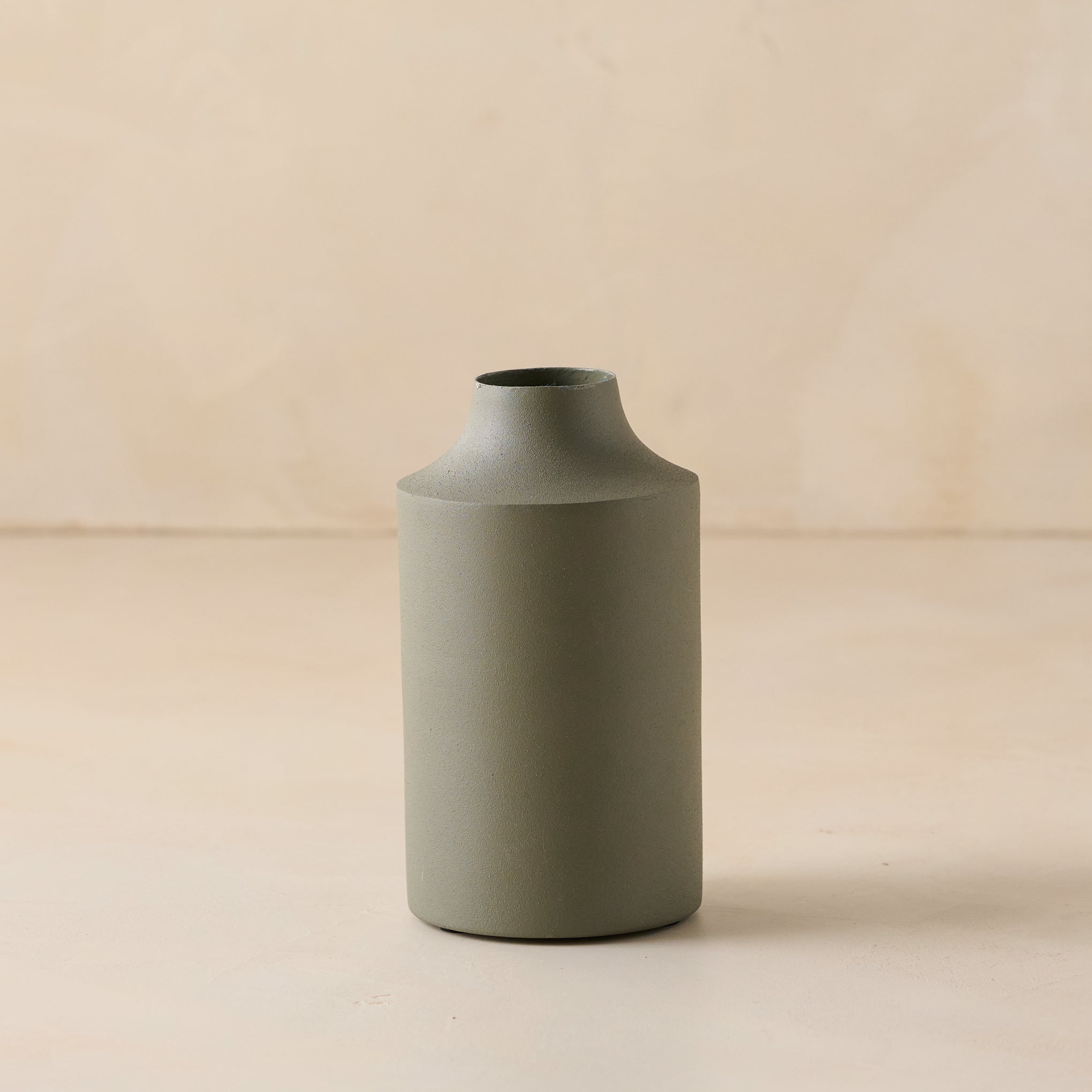 Small sage green carter vase