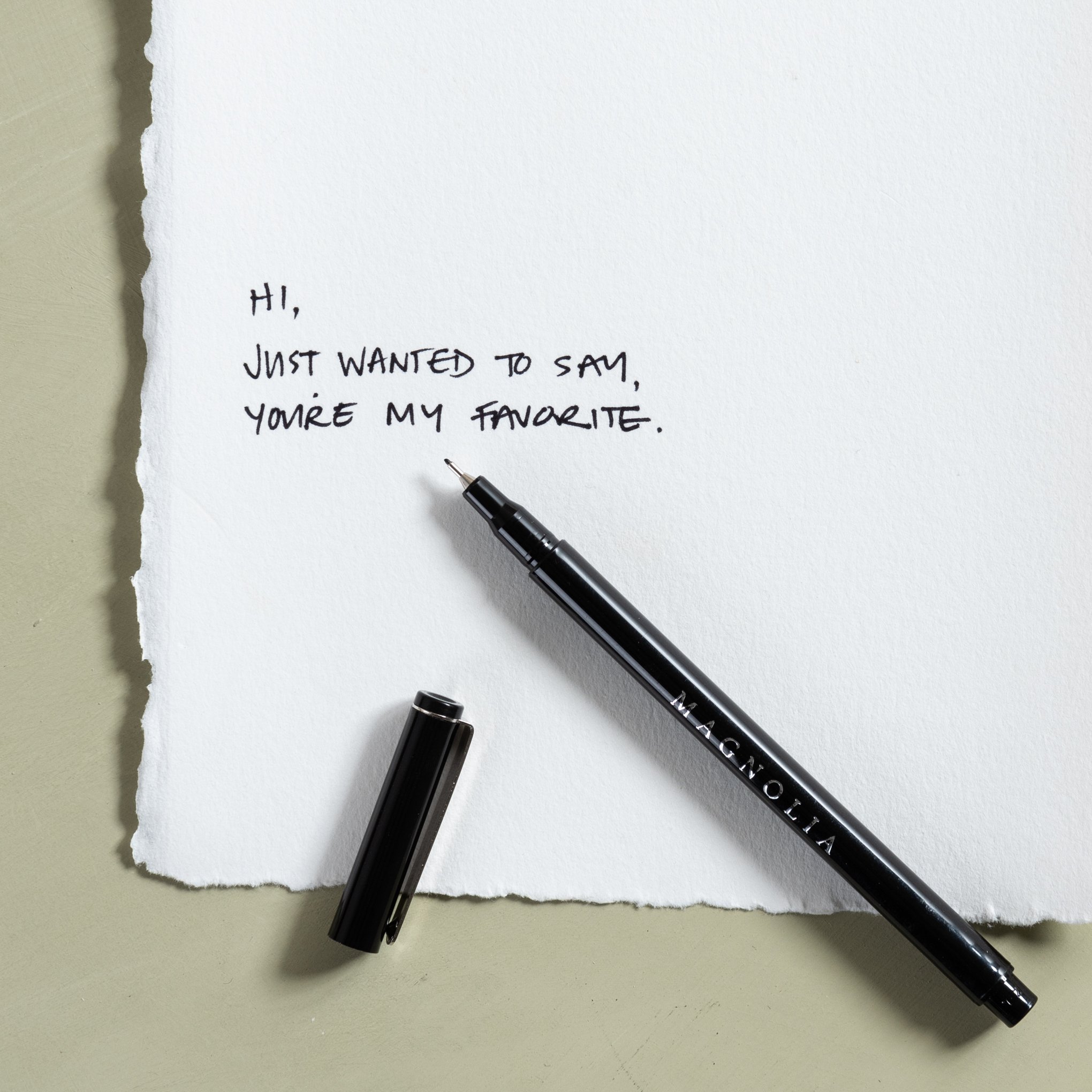 "Magnolia" fine point pen Items range from $0.99 to $3.00