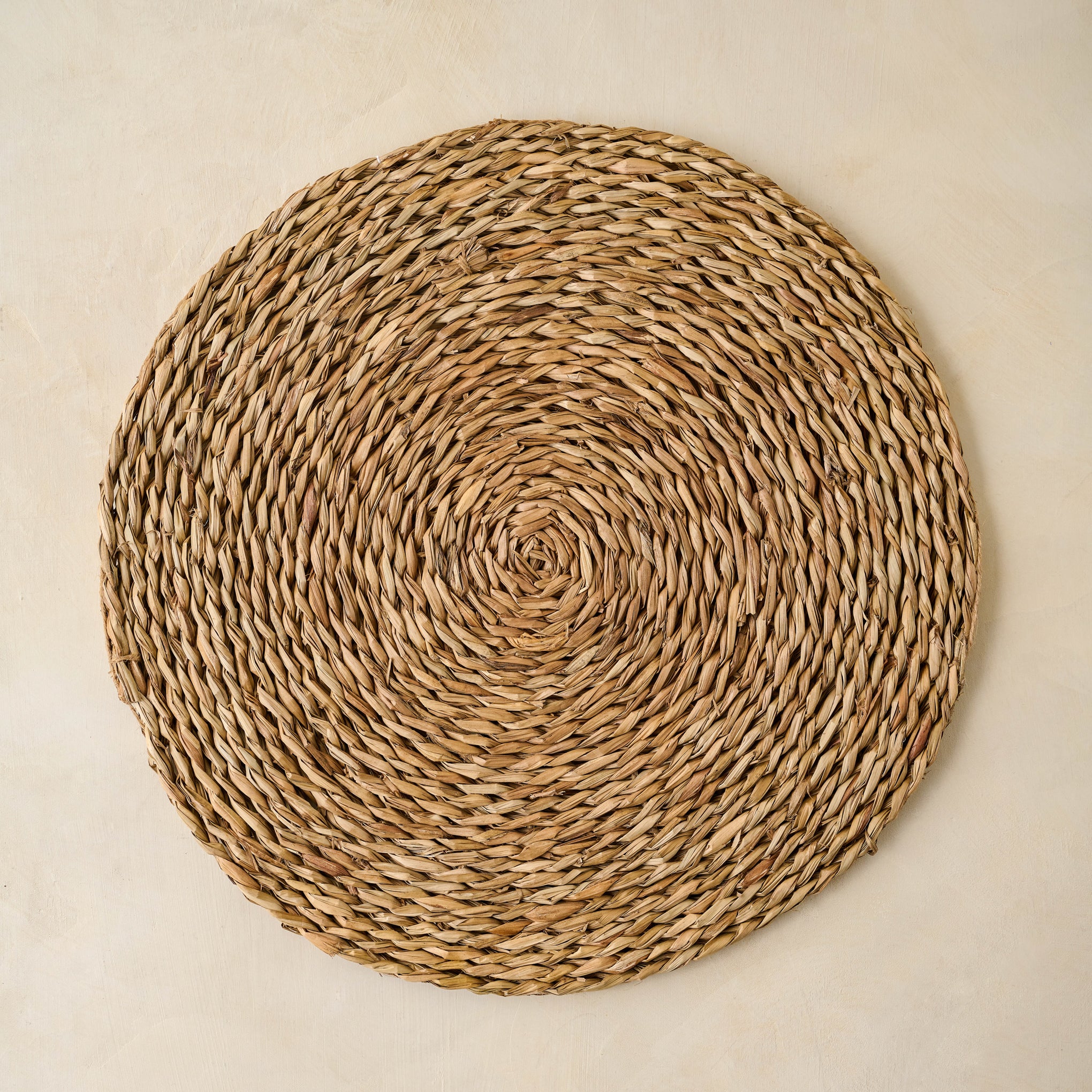 Lucian Round Placemat top view $10.00