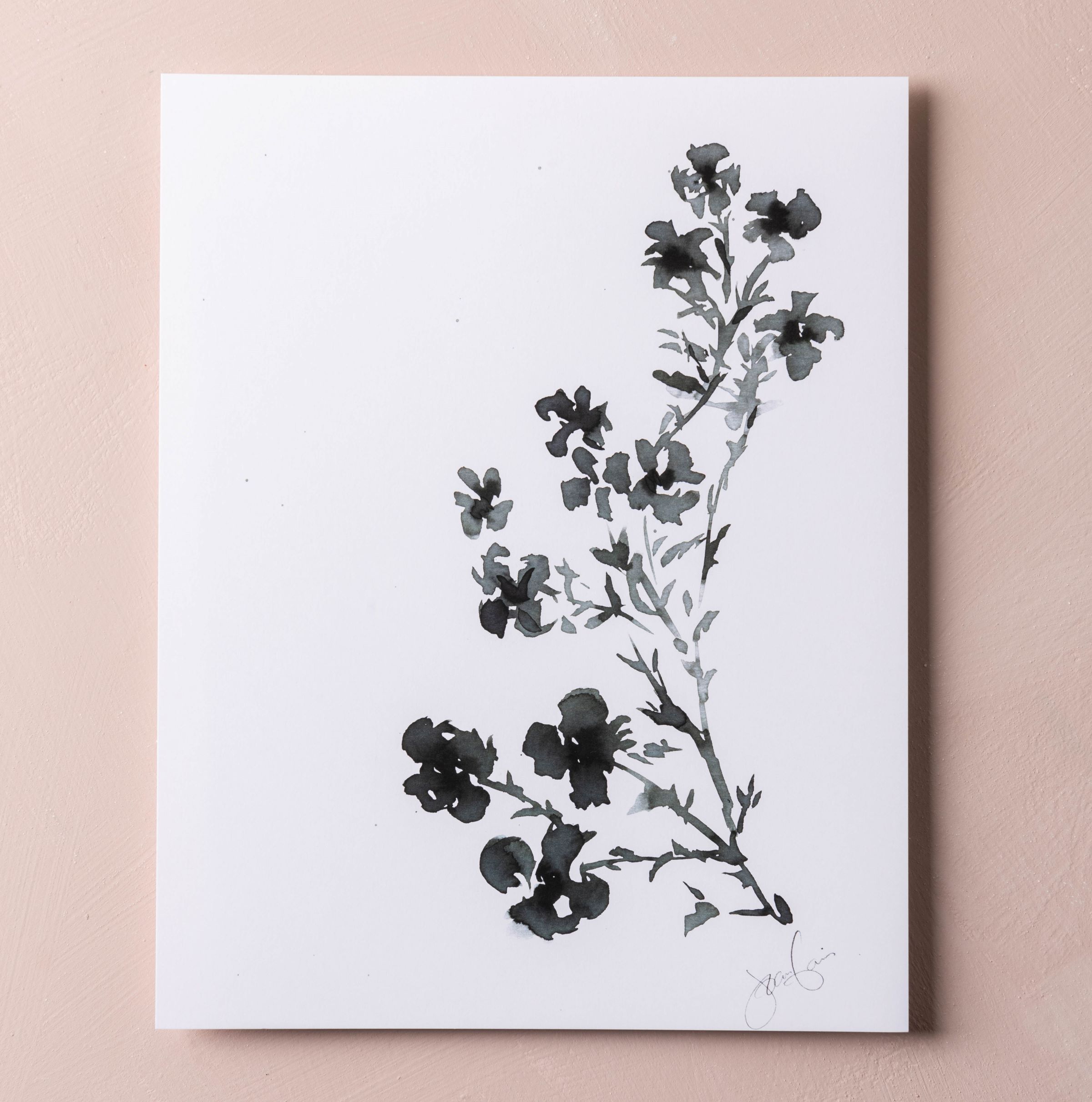 Botanical Watercolor Print Items range from $18.00 to $95.00