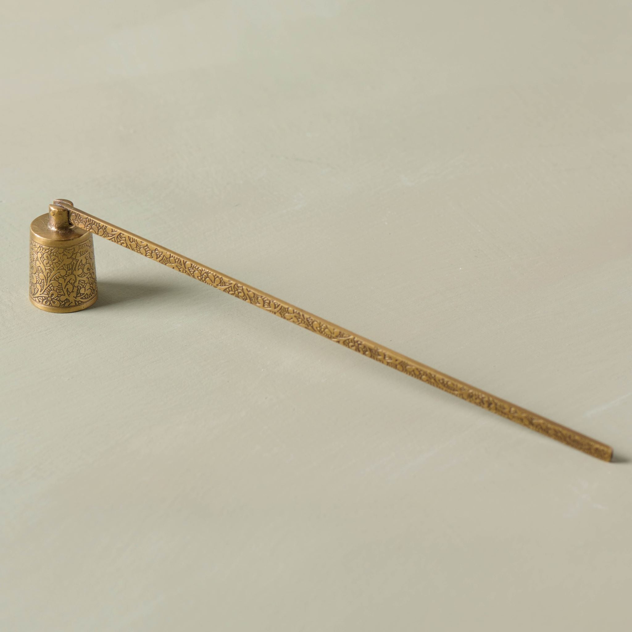 Magnolia Antique Brass Candle Snuffer