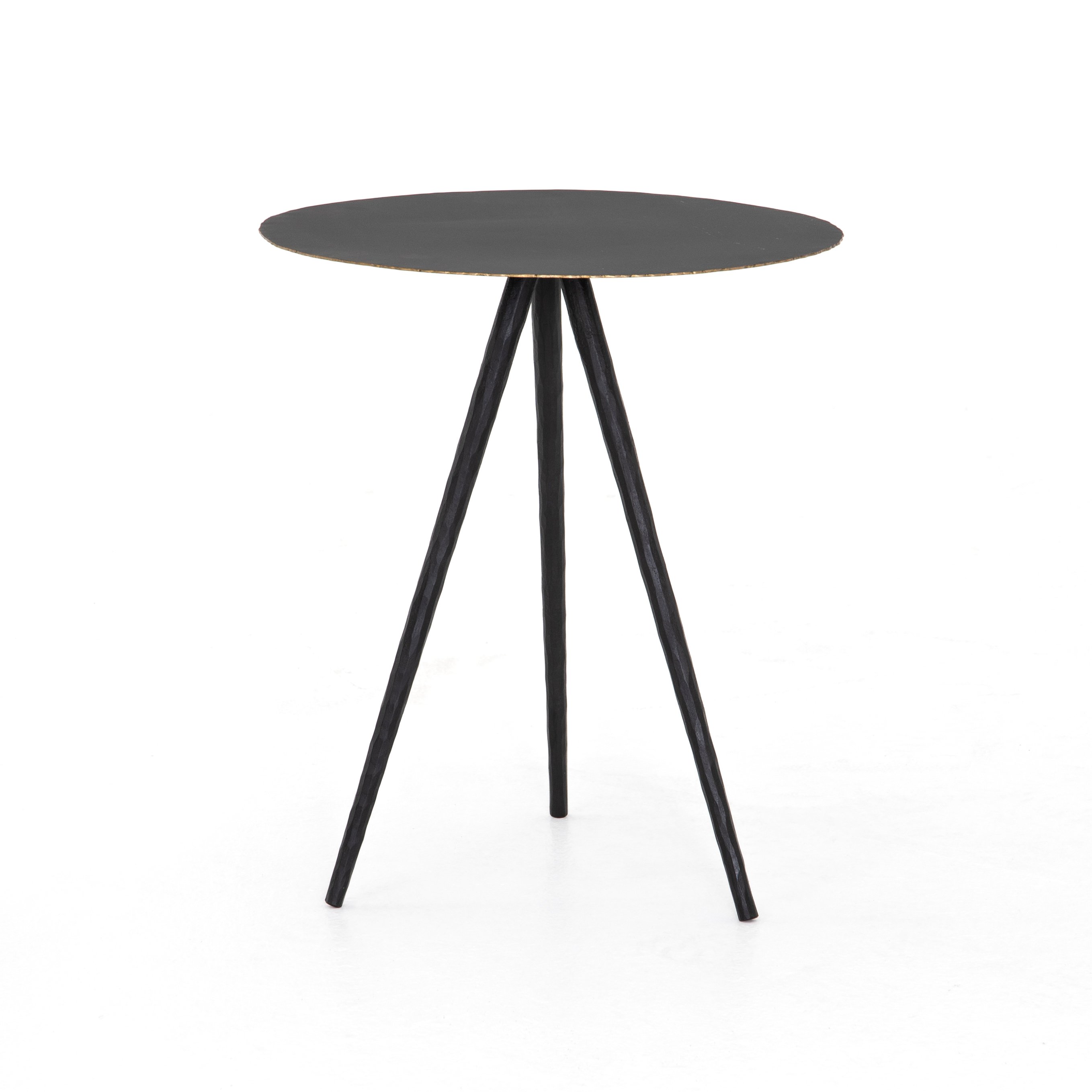 modern metal tripod end table $199.00