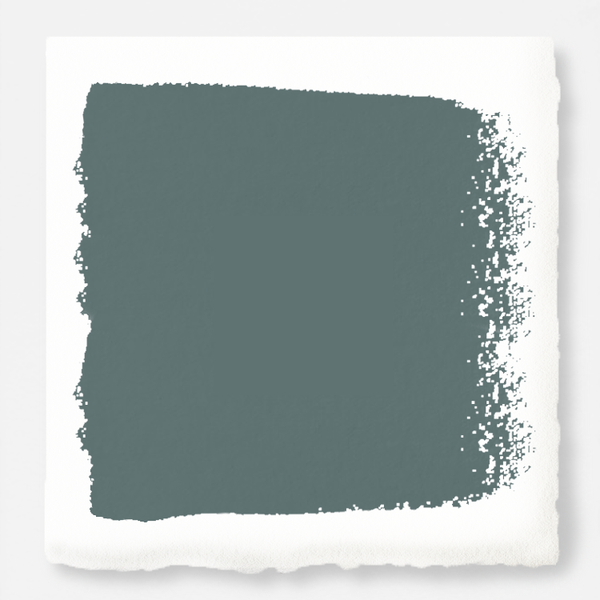 deep muted blue with grey undertones chalk paint