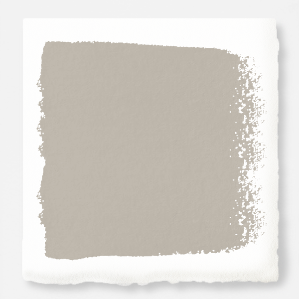 Mouse gray dusted lightly with beige chalk style paint