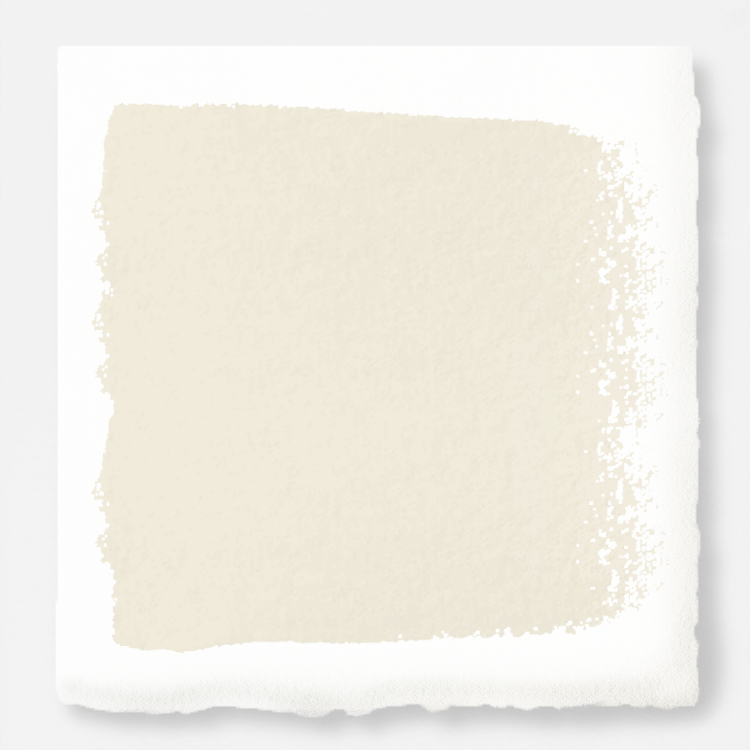 A bleached beige interior paint