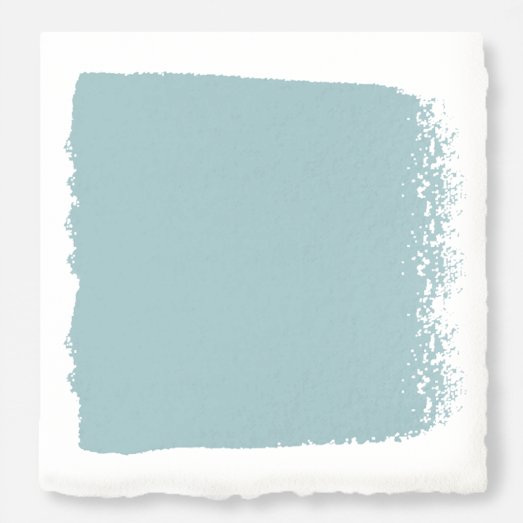 A muted blue interior paint named vibrant horizon