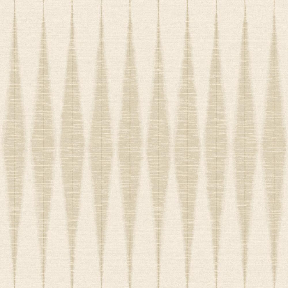 beige retro diamond pattern on white wallpaper