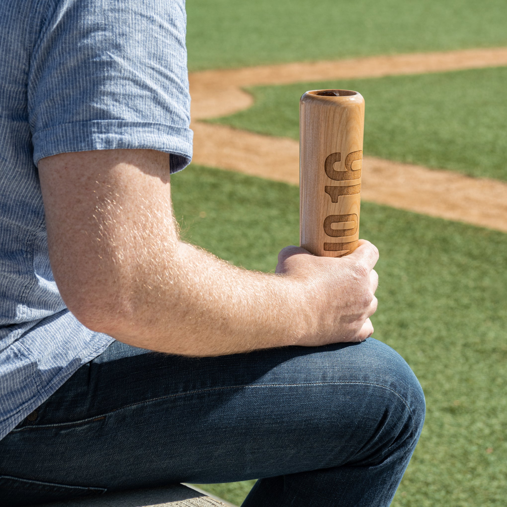 No. 16 Dugout Baseball Bat Mug