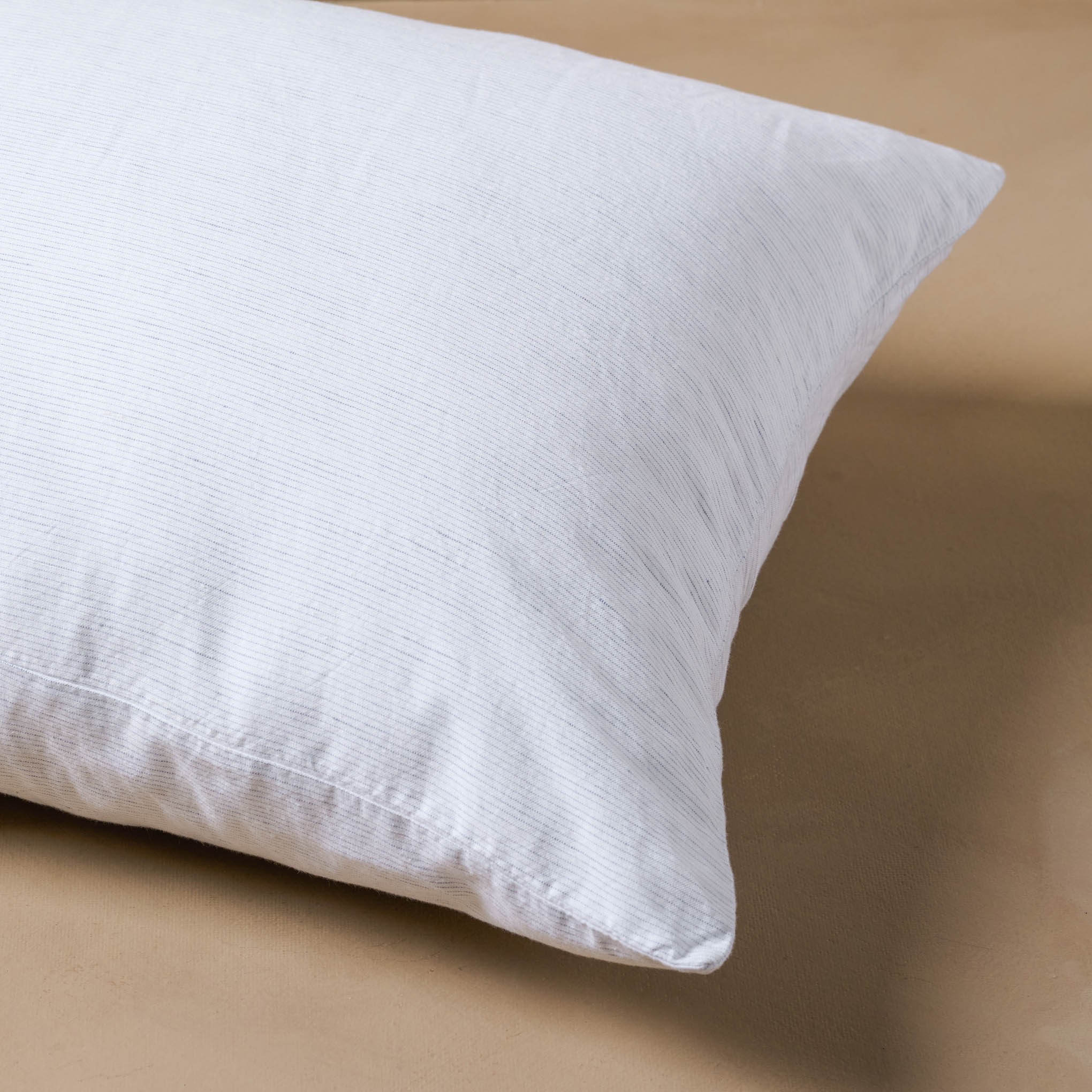 White Stripe Linen Cotton Sham On sale with items ranging from $29.99 to $34.99, discounted from $39.00 to $49.00