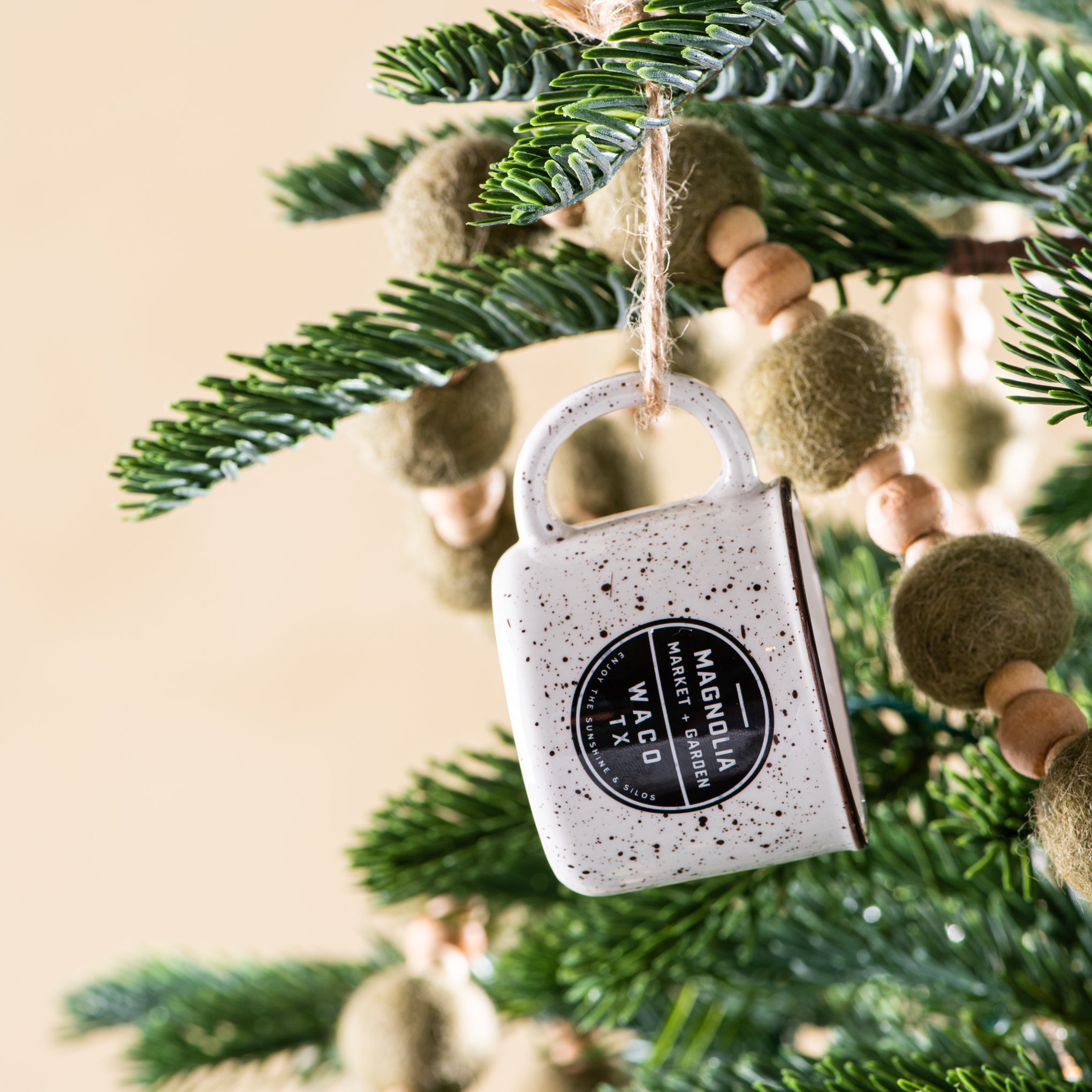 magnolia campfire mug christmas ornament $8.00