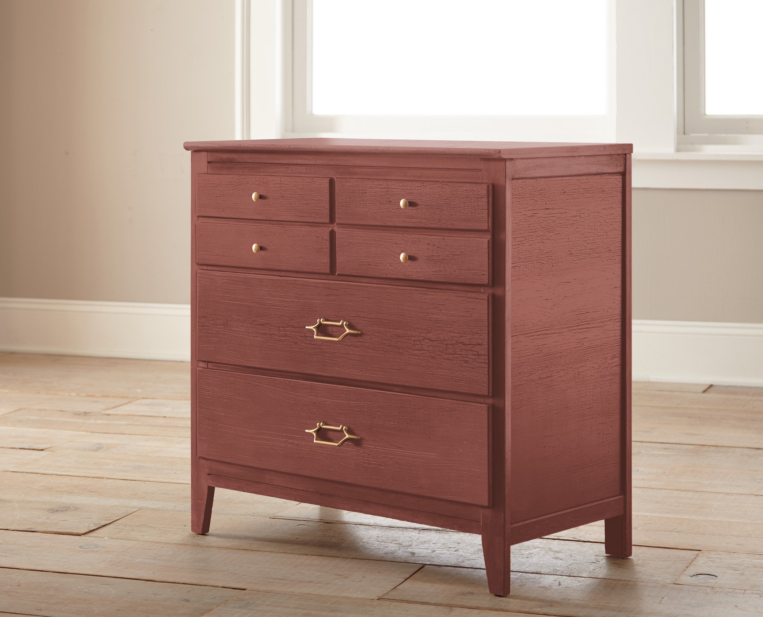 dark rust-red chalk paint $36.98