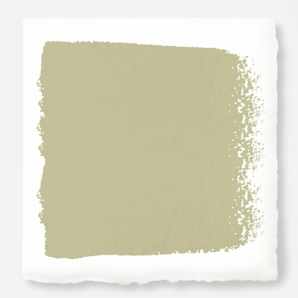 Light wasabi green exterior paint