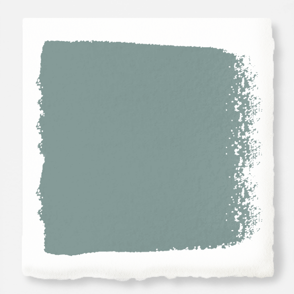 Ashy green with aqua undertones exterior paint