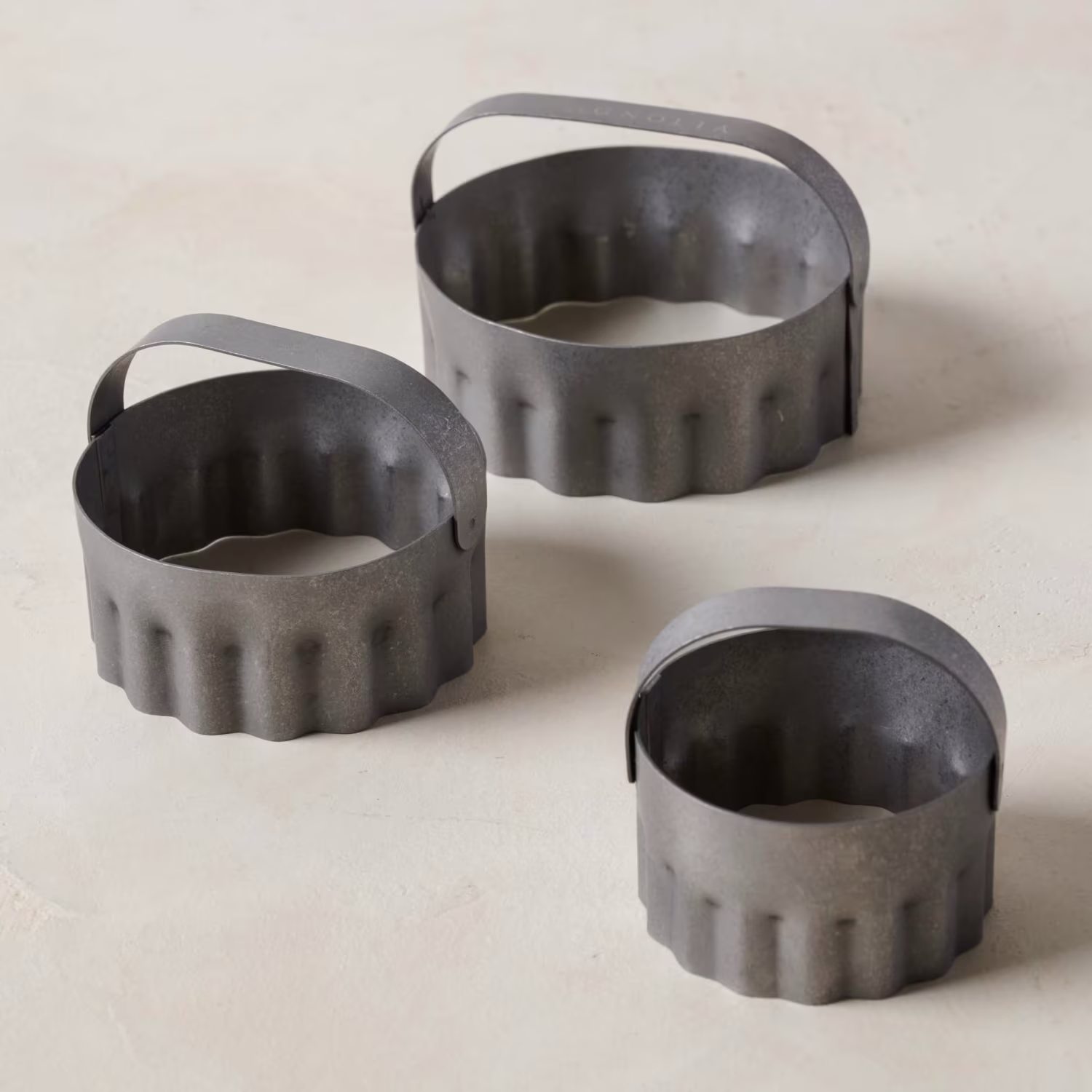 Magnolia Fluted Biscuit Cutters