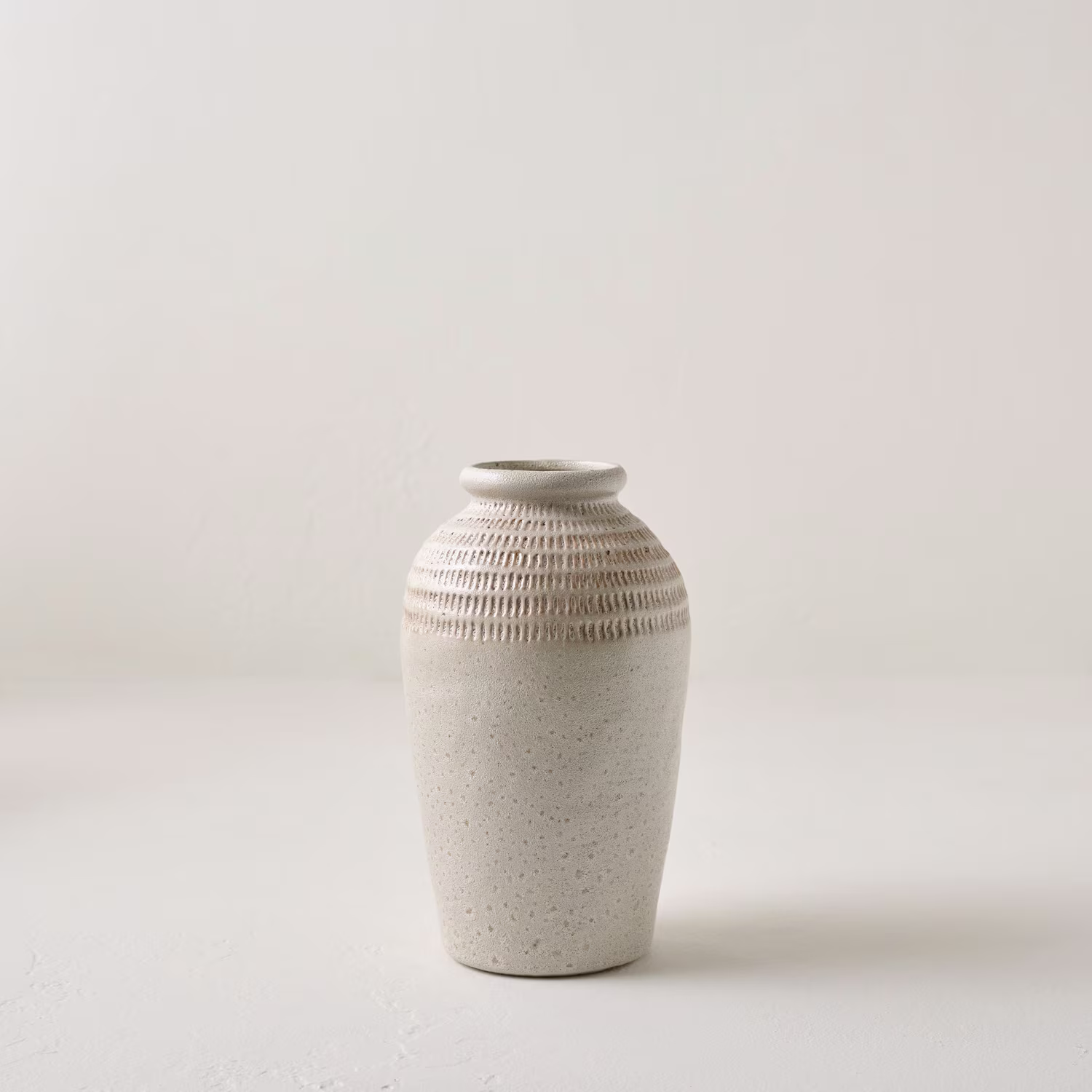 Sawyer Rustic Cream Vase